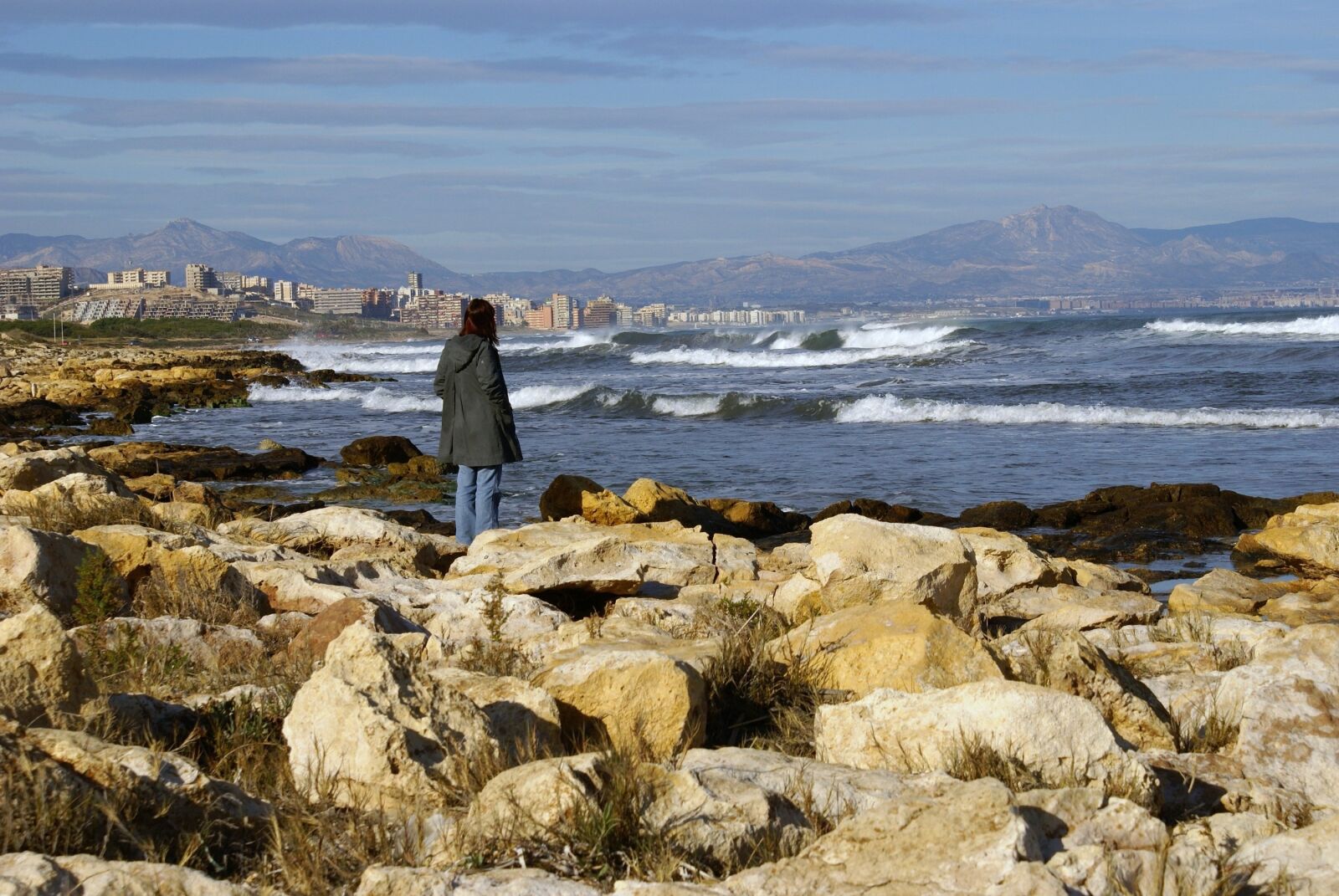 Sony Alpha DSLR-A100 sample photo. Alicante, spain, coast photography