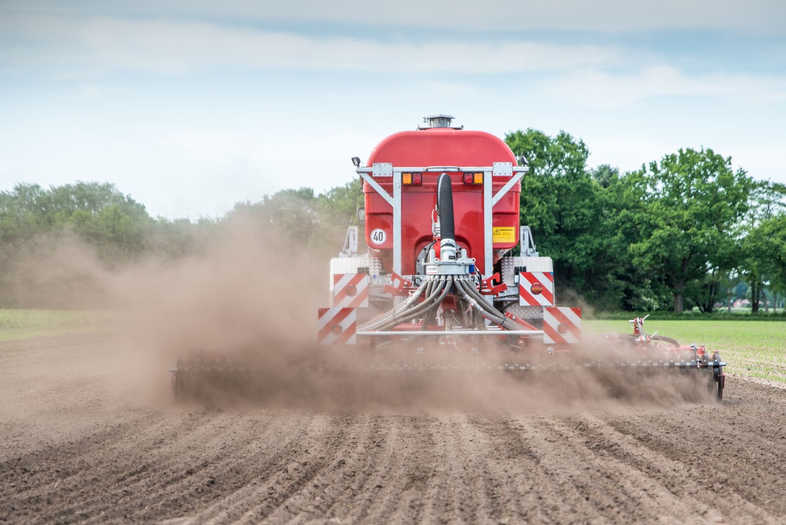 Nikon D750 sample photo. Gülle, fertilization, spreading photography