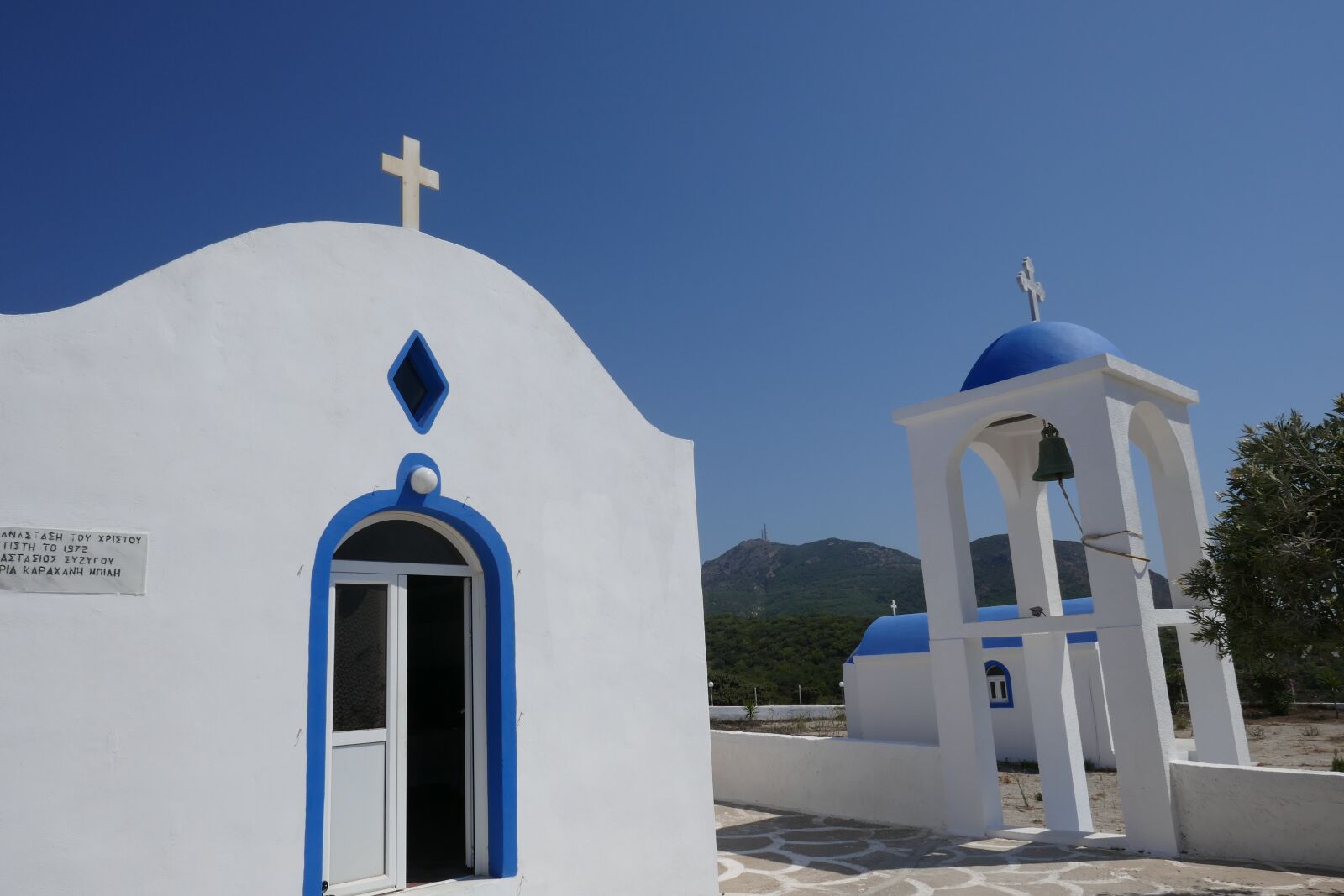 Panasonic DMC-TZ101 sample photo. Church, greece, chapel photography