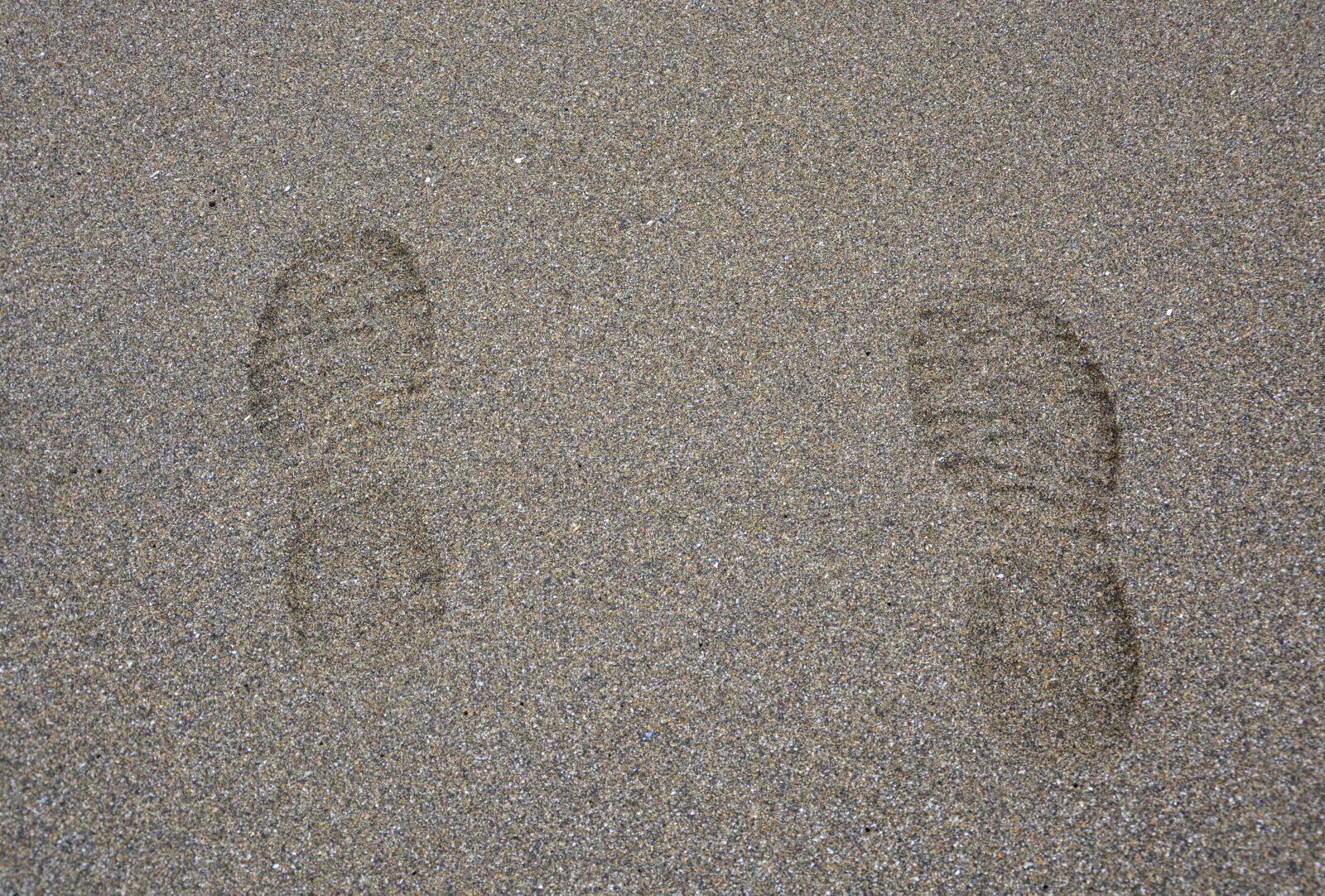 Nikon D5200 sample photo. Footprints feet, beach, sand photography