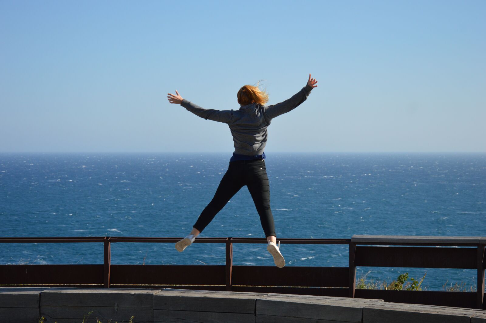 Nikon D3200 sample photo. Freedom, ocean, victory photography