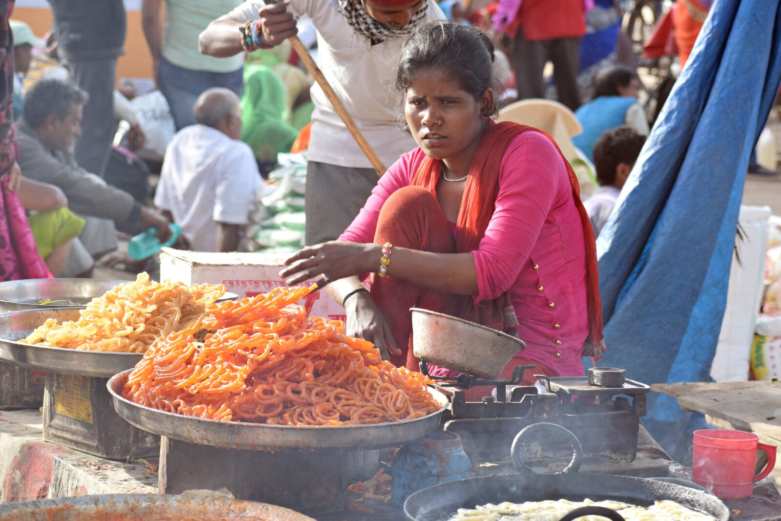 Nikon D3300 sample photo. Sweet, selling, vendor photography