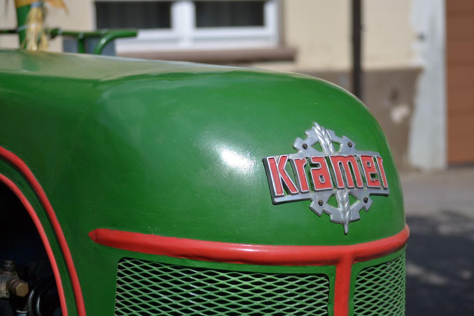 Nikon D3100 sample photo. Old tractor, kramer, vintage photography