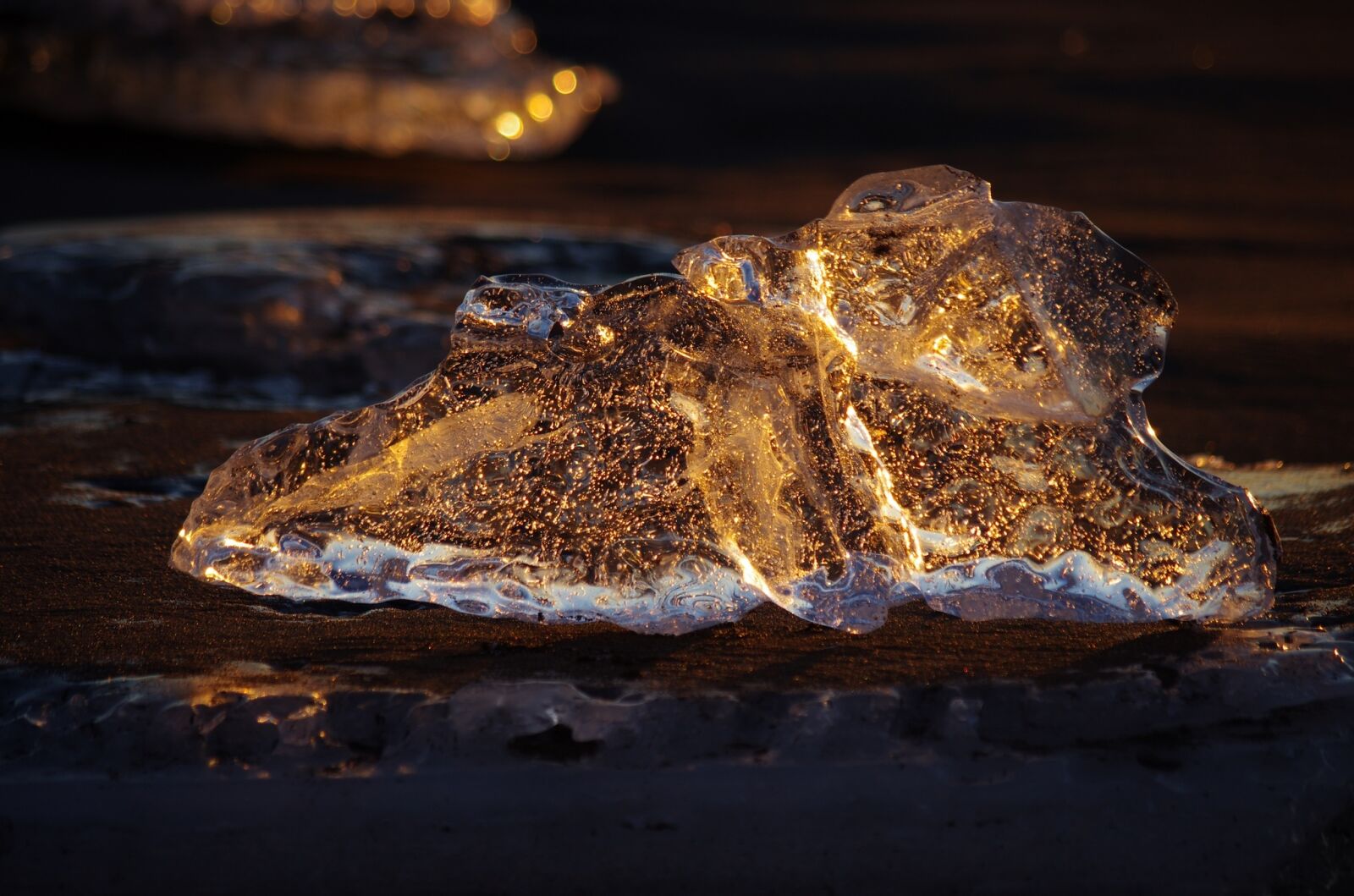 Pentax K-5 sample photo. Icicle, ice, ocean photography