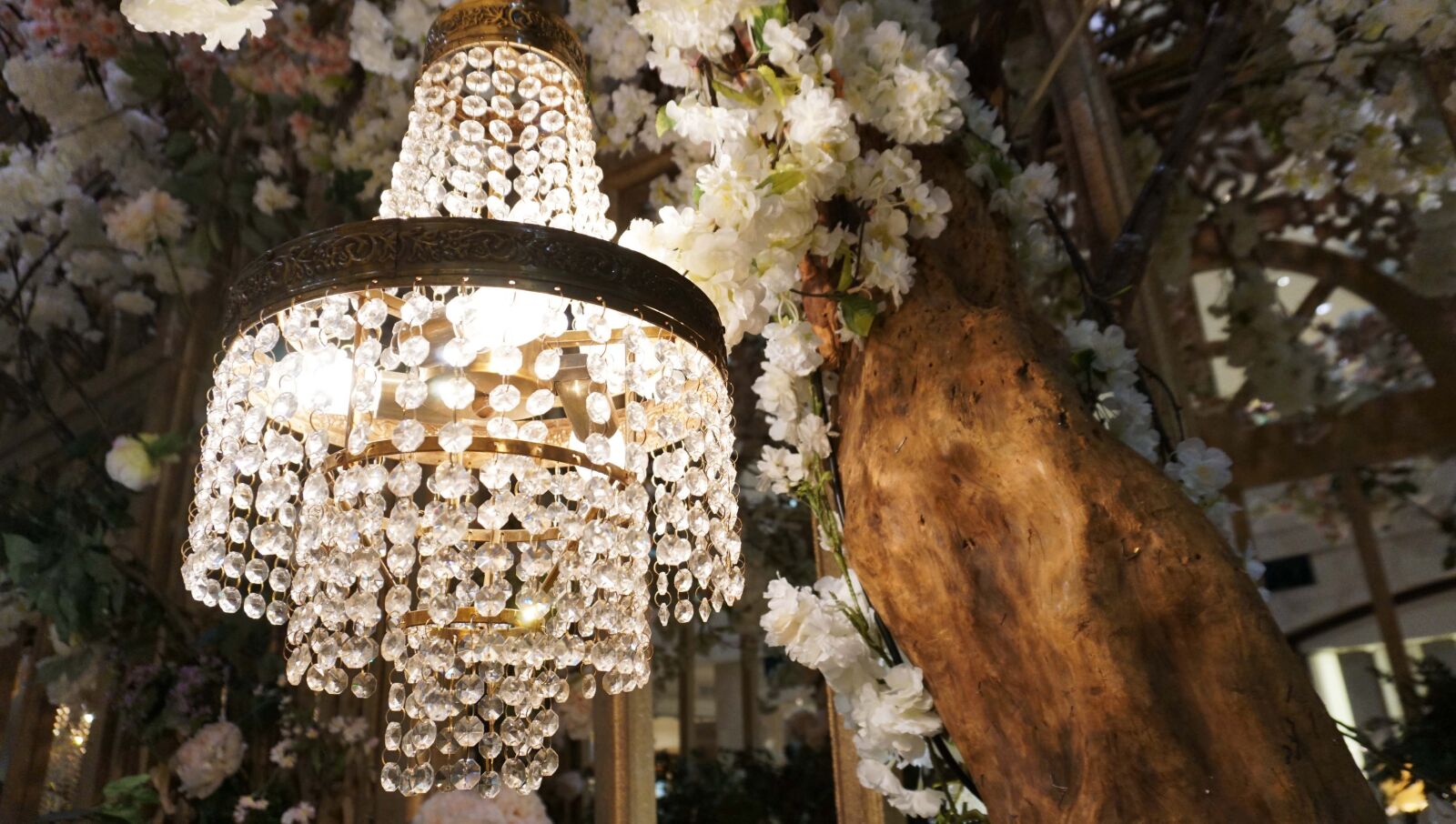 Sony a6300 sample photo. Crystal chandelier, chandelier, crystal photography