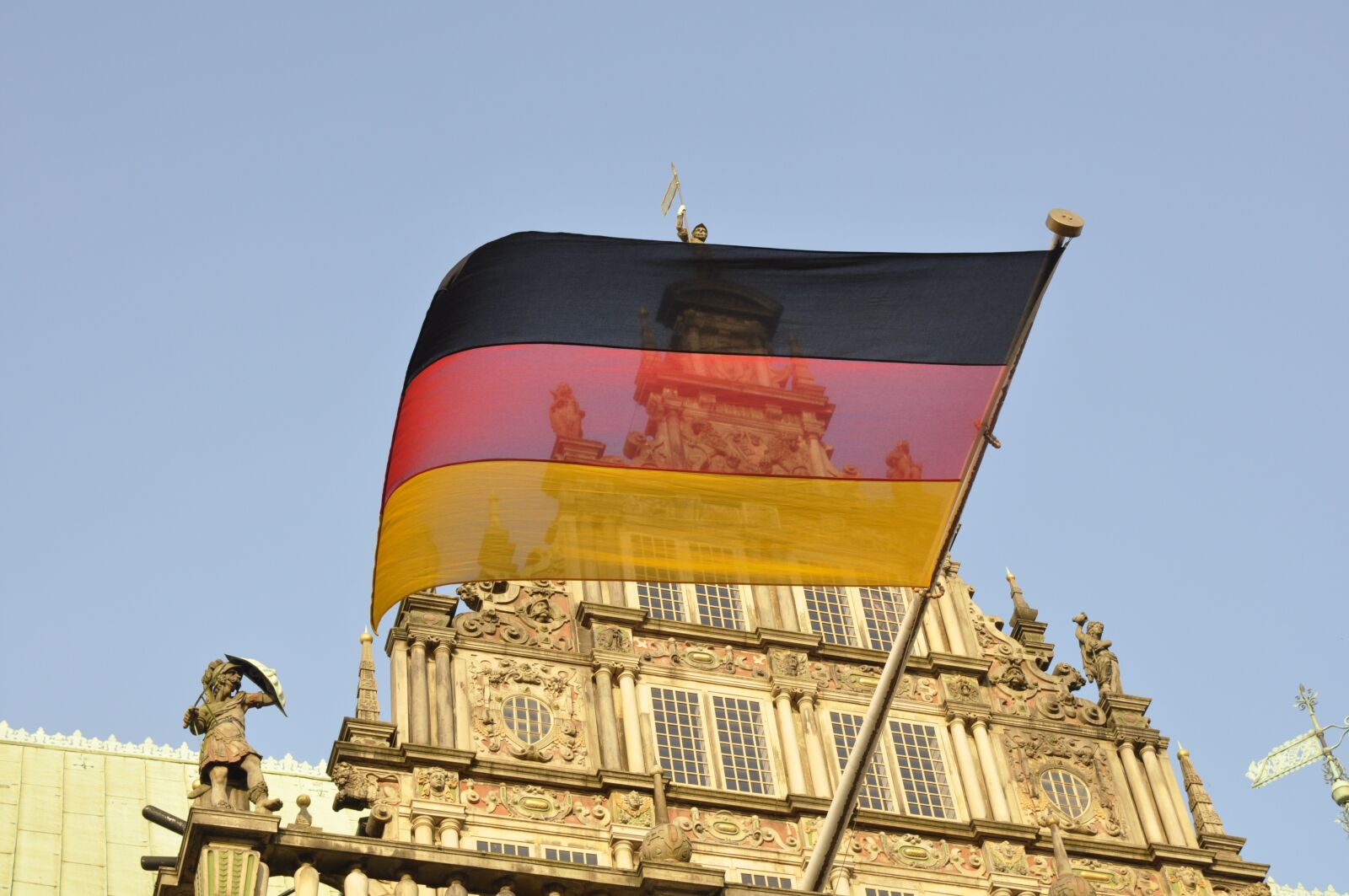 Nikon D90 sample photo. Germany flag, germany, black photography