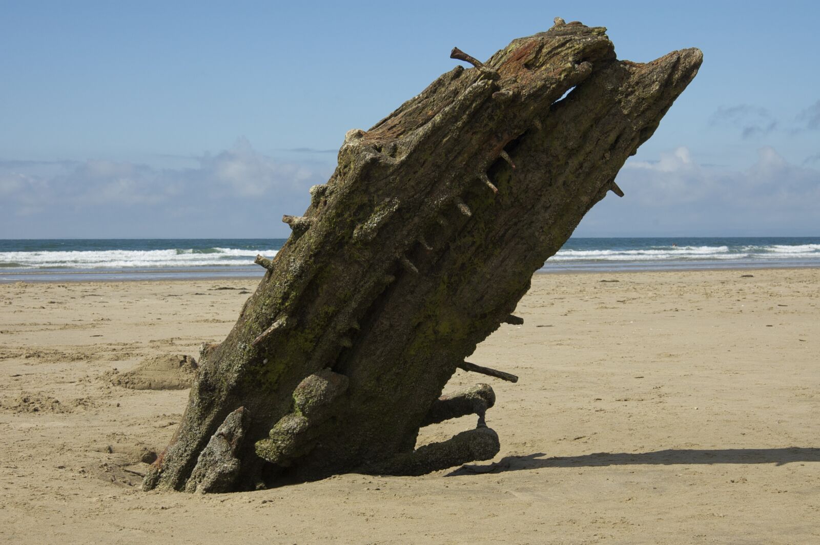 Nikon D70s sample photo. Shipwreck, beach, sand photography