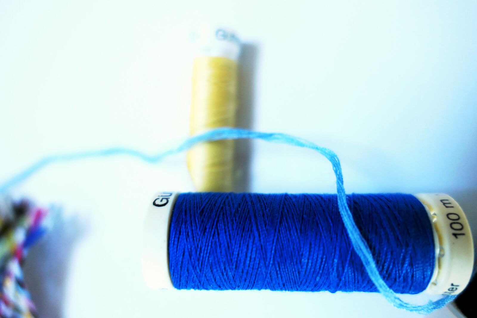Panasonic Lumix DMC-LX10 (Lumix DMC-LX15) sample photo. Yarn, thread, sew photography
