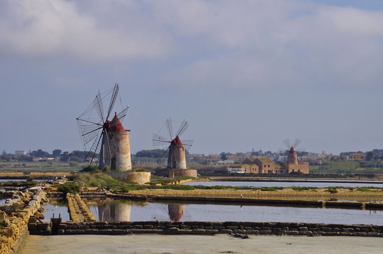 Nikon D5000 sample photo. Mill, salina, sicily photography