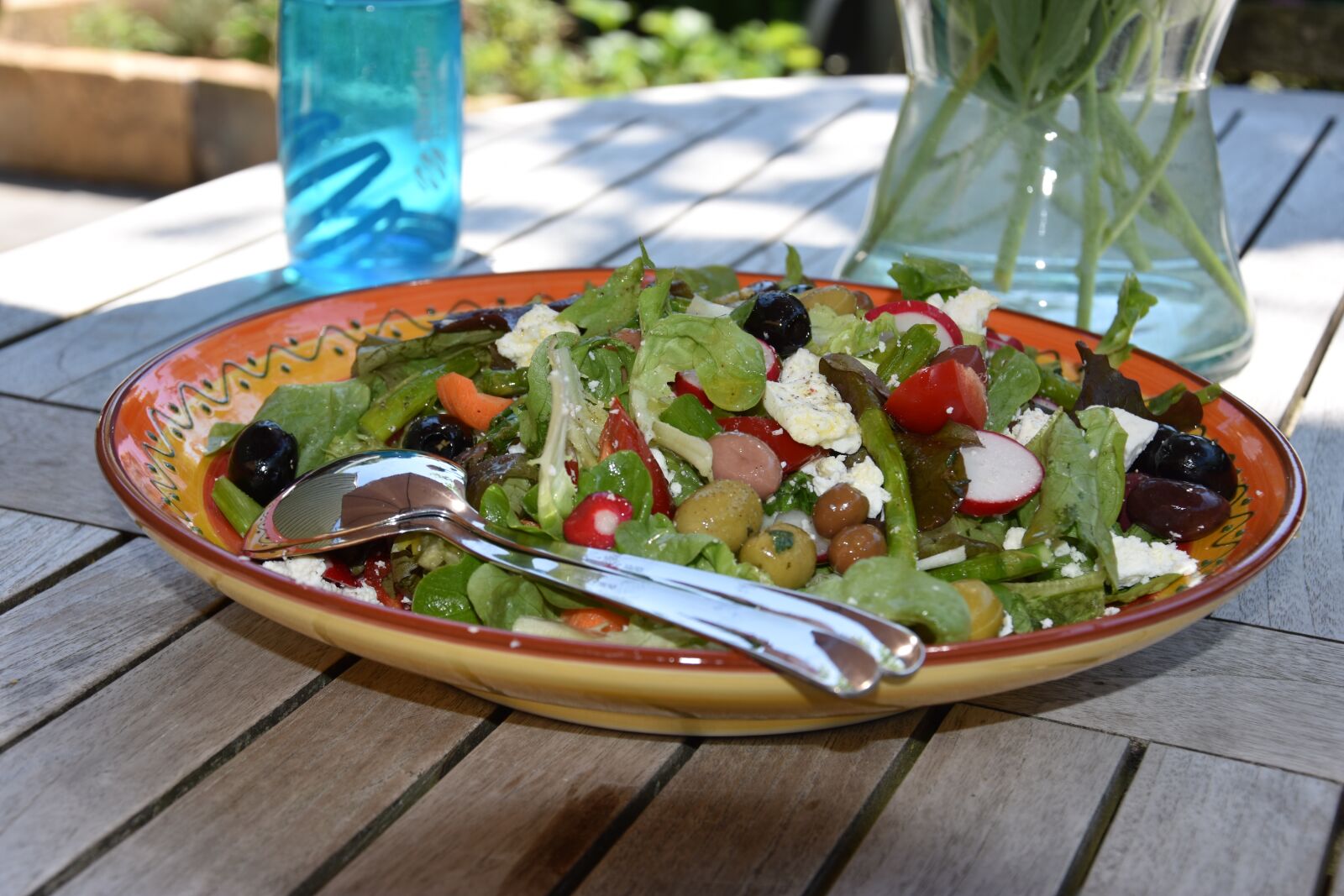 Nikon D3400 sample photo. Nice salad, healthy salad photography