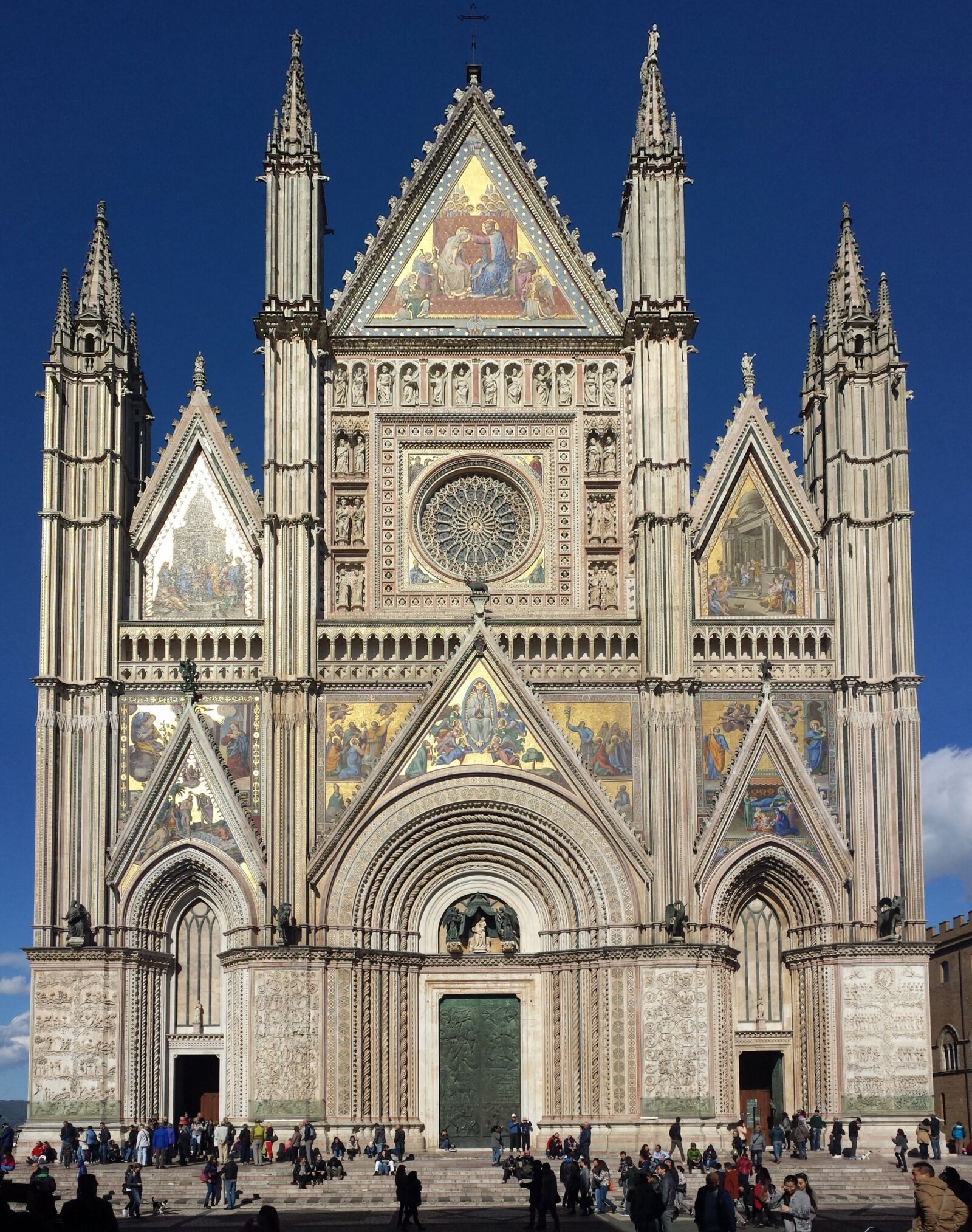 Samsung Galaxy S4 sample photo. Duomo, orvieto, church photography