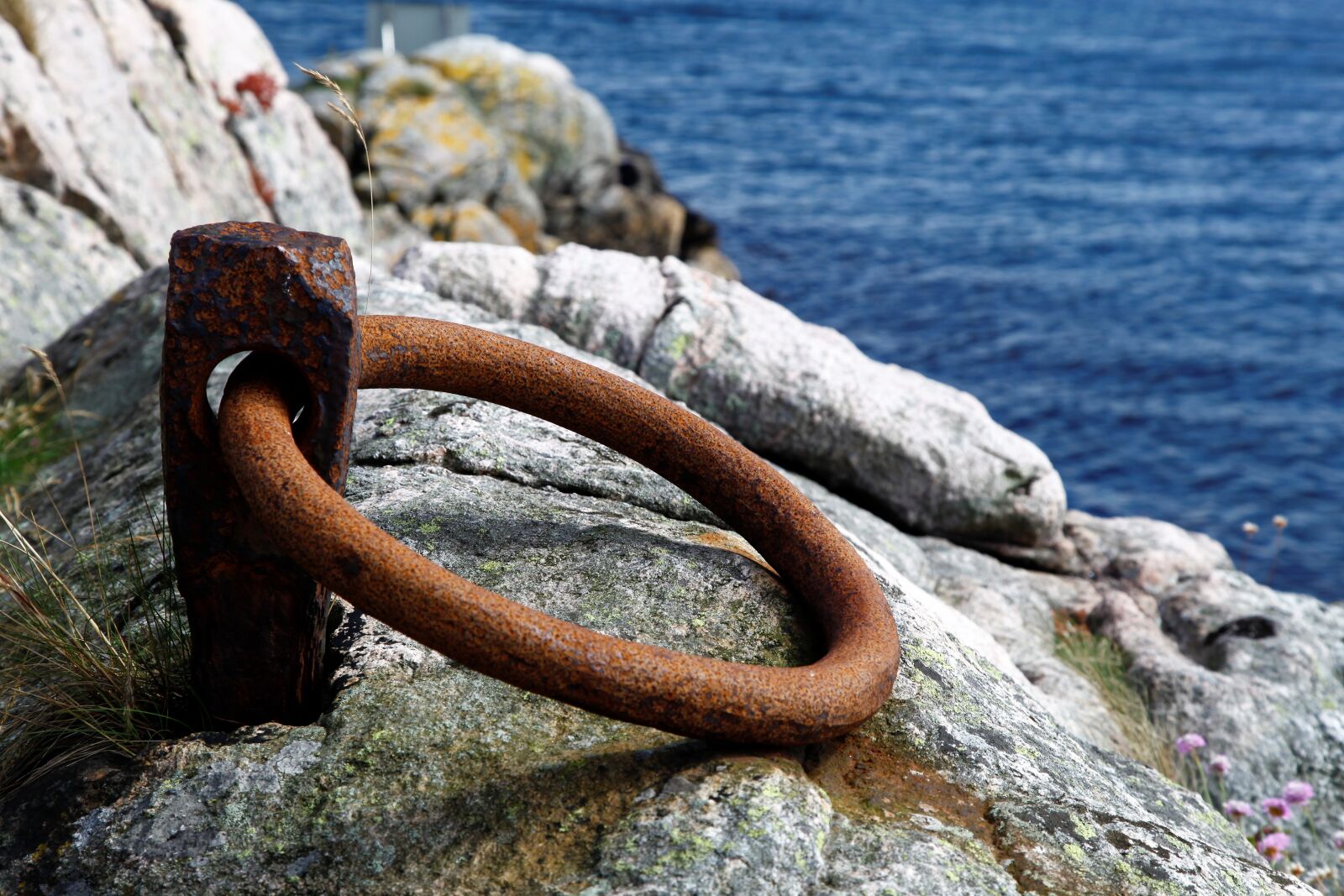 Canon EF 24-105mm F4L IS USM sample photo. Mooring, rusted photography