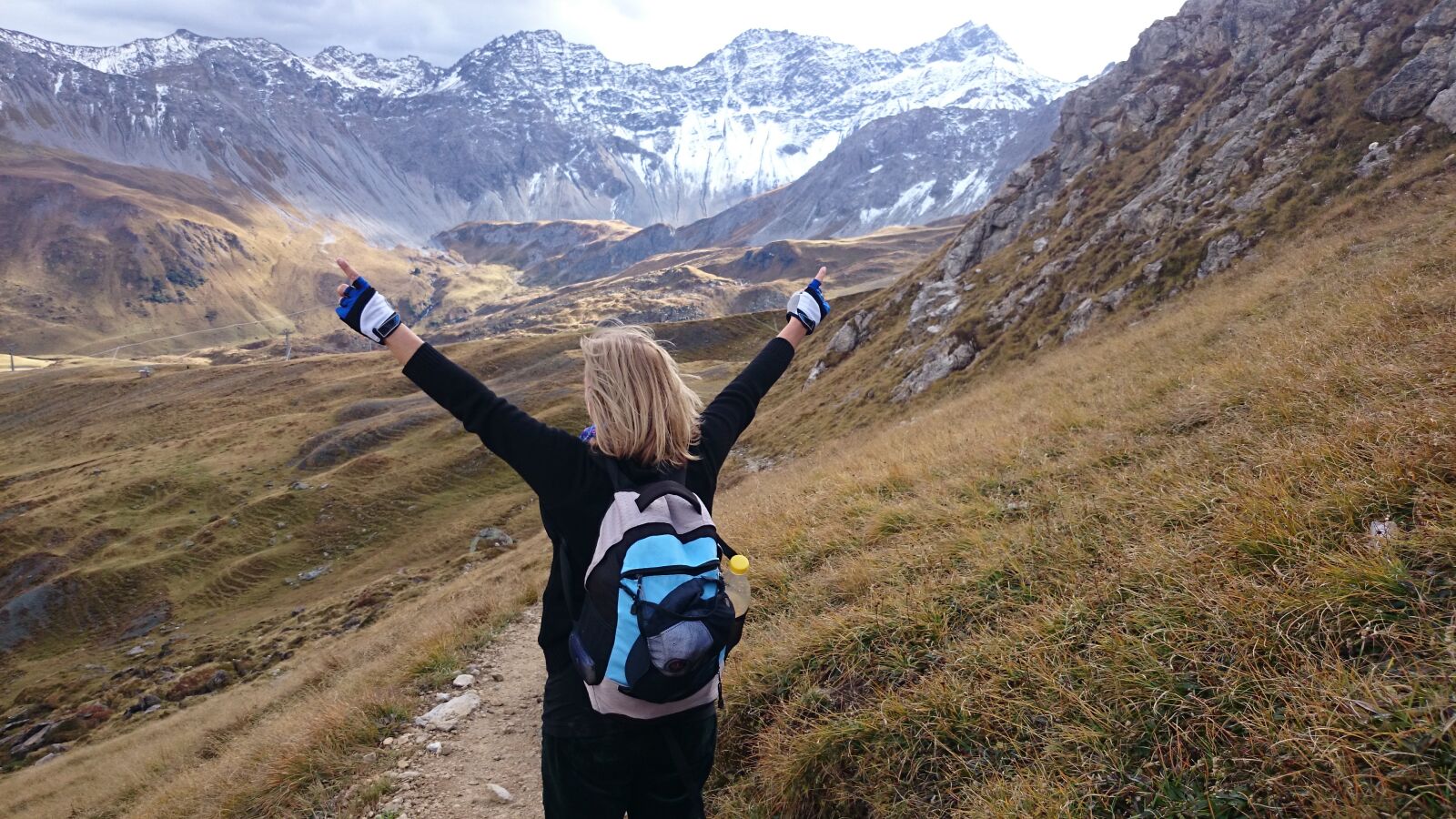 Sony Xperia Z1 Compact sample photo. Happiness, joy, mountains photography