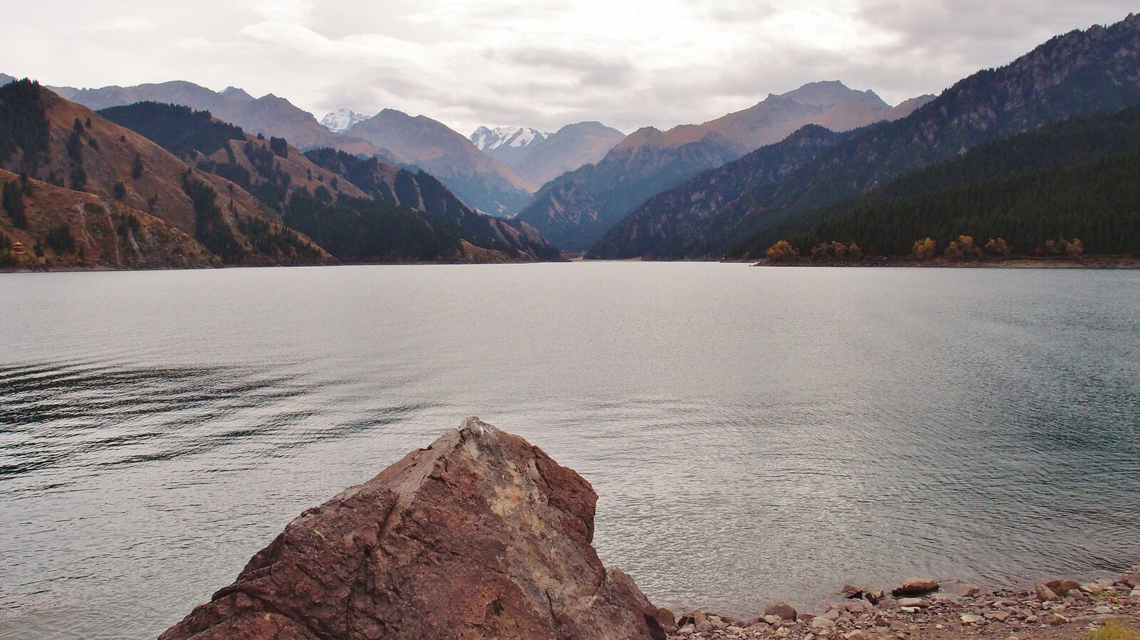 Olympus XZ-1 sample photo. Tianshan, tianchi lake, xinjiang photography
