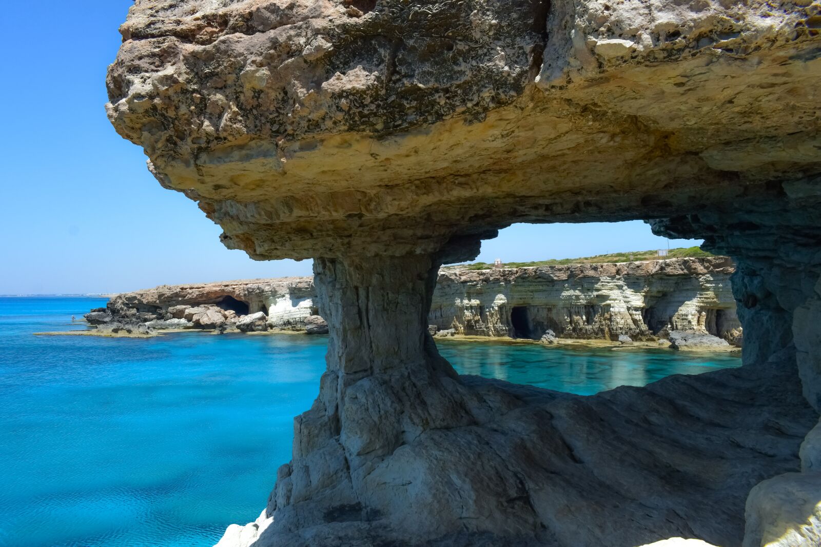 Nikon D3300 sample photo. Cavo greko, cyprus, sea photography