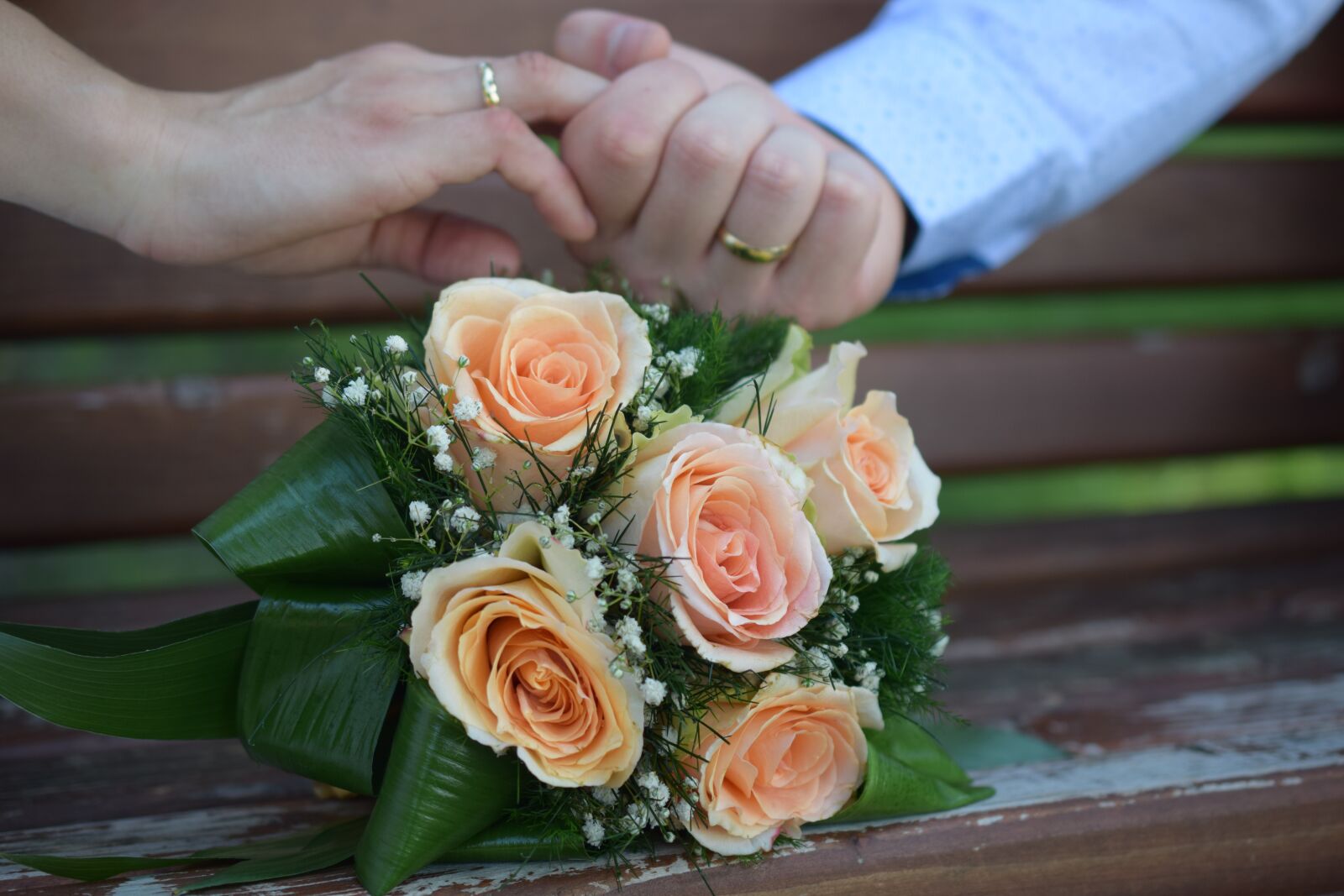Nikon D5300 sample photo. Love, wedding, bouquet photography