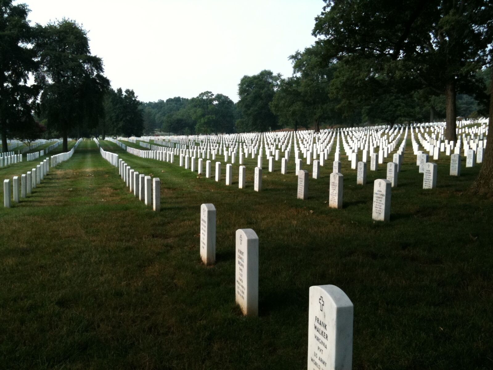 Apple iPhone 3GS sample photo. Arlington, graves, honor photography