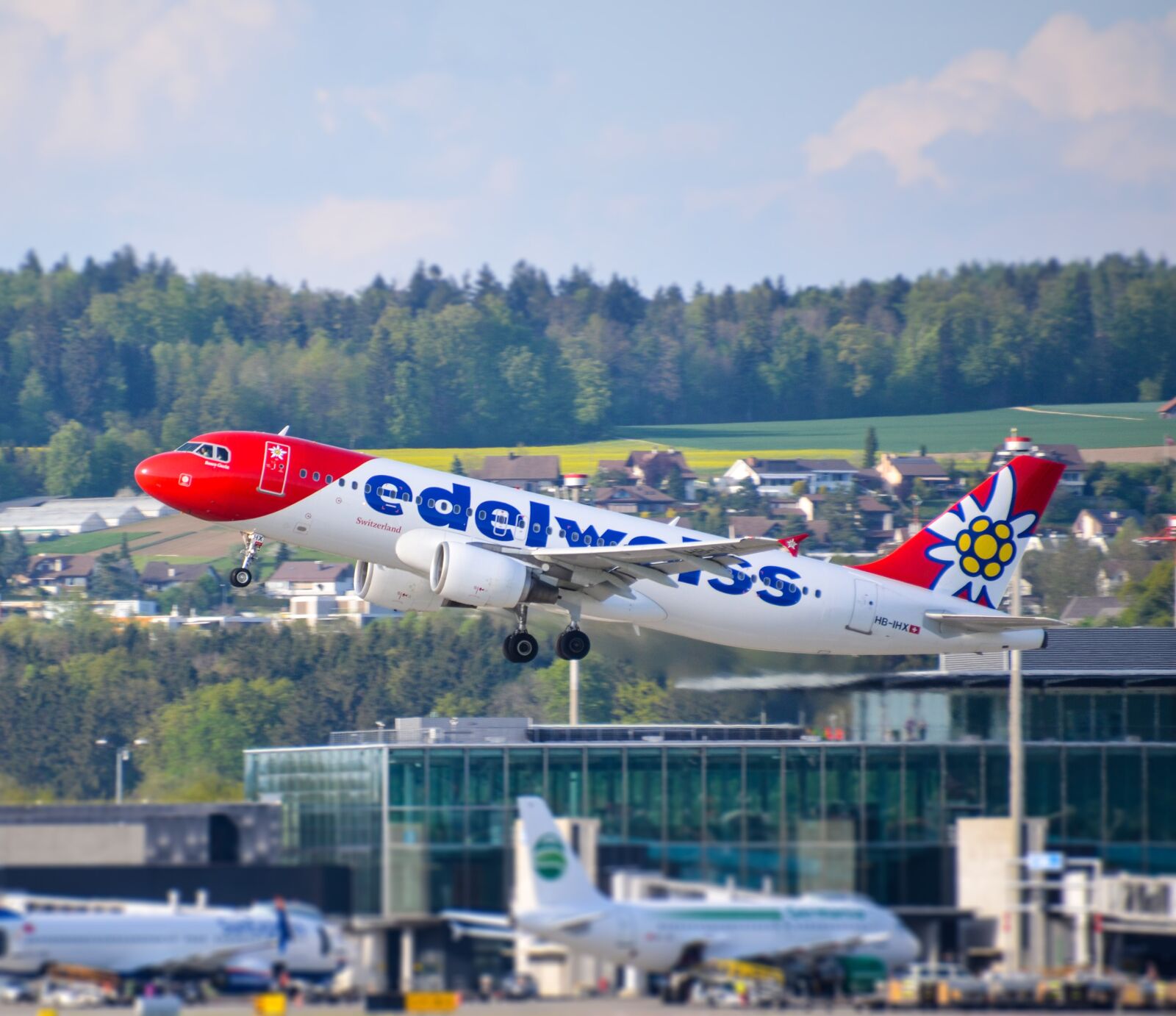 Nikon D7000 sample photo. Aircraft, jet, edelweiss photography