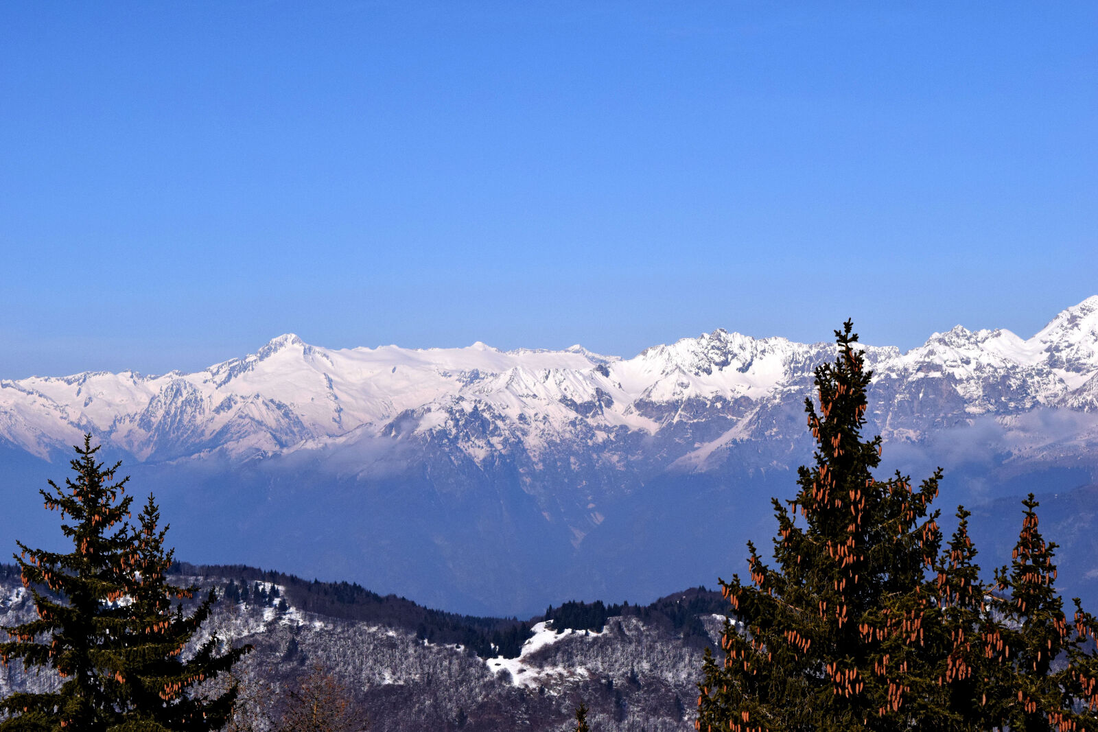 Nikon D3300 sample photo. Mountains, snow, nature photography