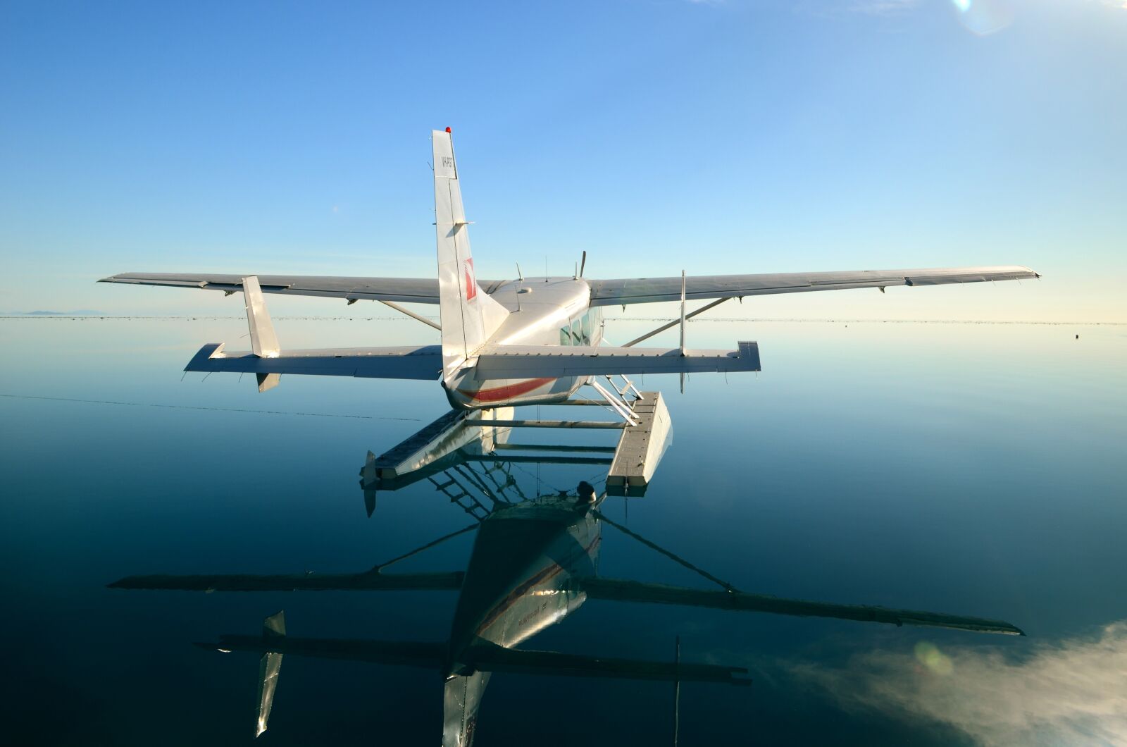 Nikon D5100 sample photo. Seaplane, ocean, sea photography