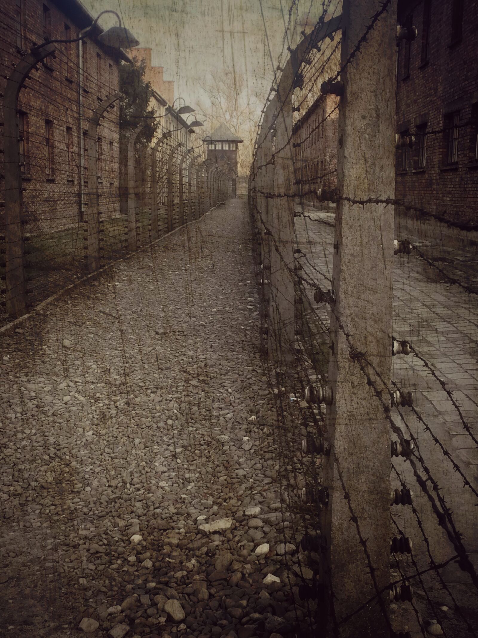 iPhone 6 back camera 4.15mm f/2.2 sample photo. Kz, konzentrationslager, auschwitz photography