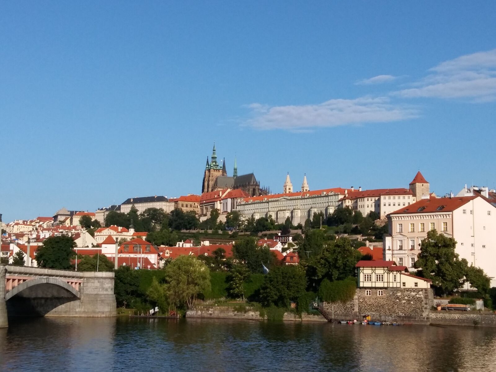 LG K10 sample photo. Prague castle, city, vltava photography