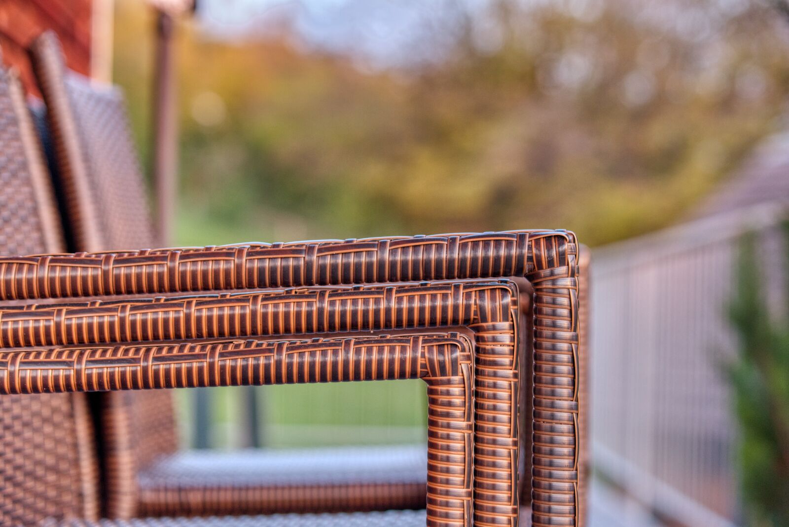 Nikon D750 sample photo. Balcony, autumn, sunset photography