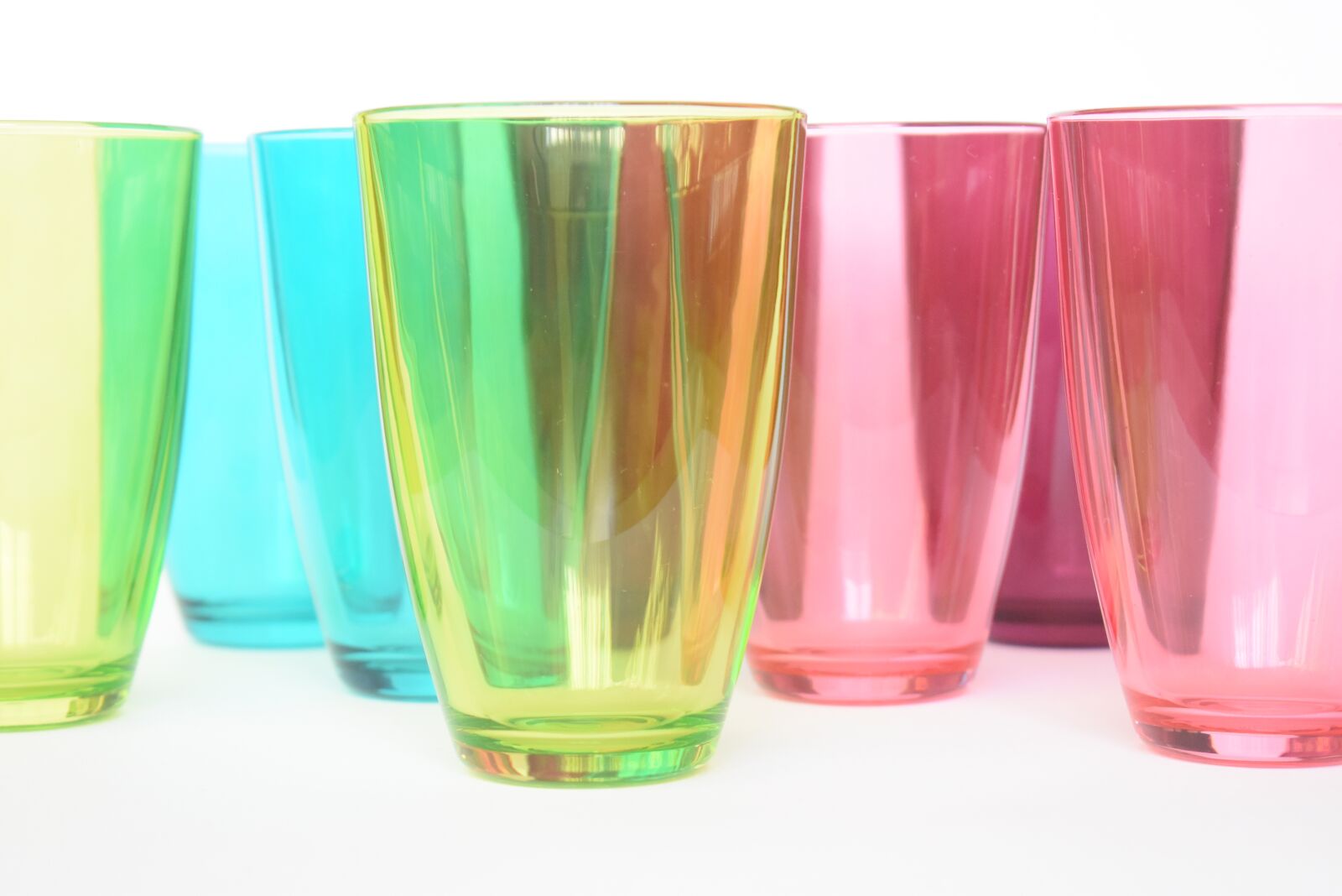 Nikon D3400 sample photo. Glasses, glass, colors photography
