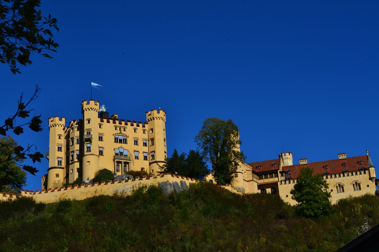 Nikon D3100 sample photo. Castle, hohenschwangau, bavaria photography
