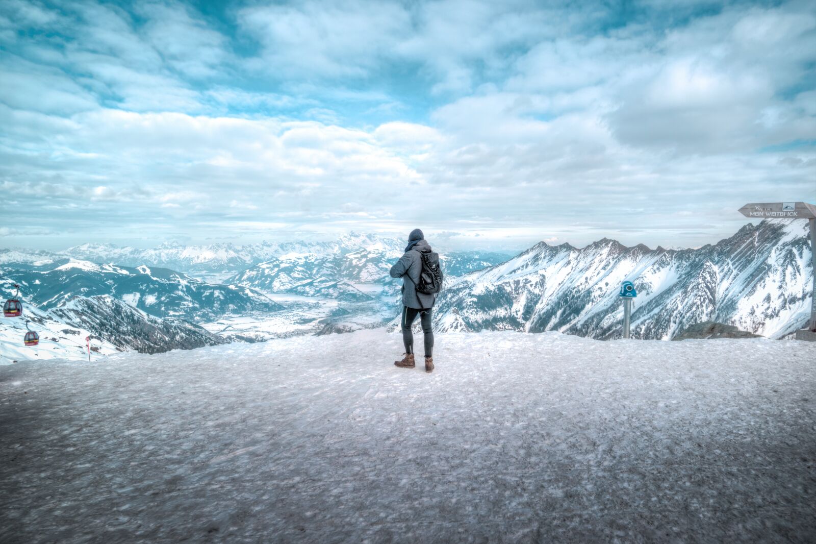 Nikon D610 sample photo. Hike, mountain, winter photography