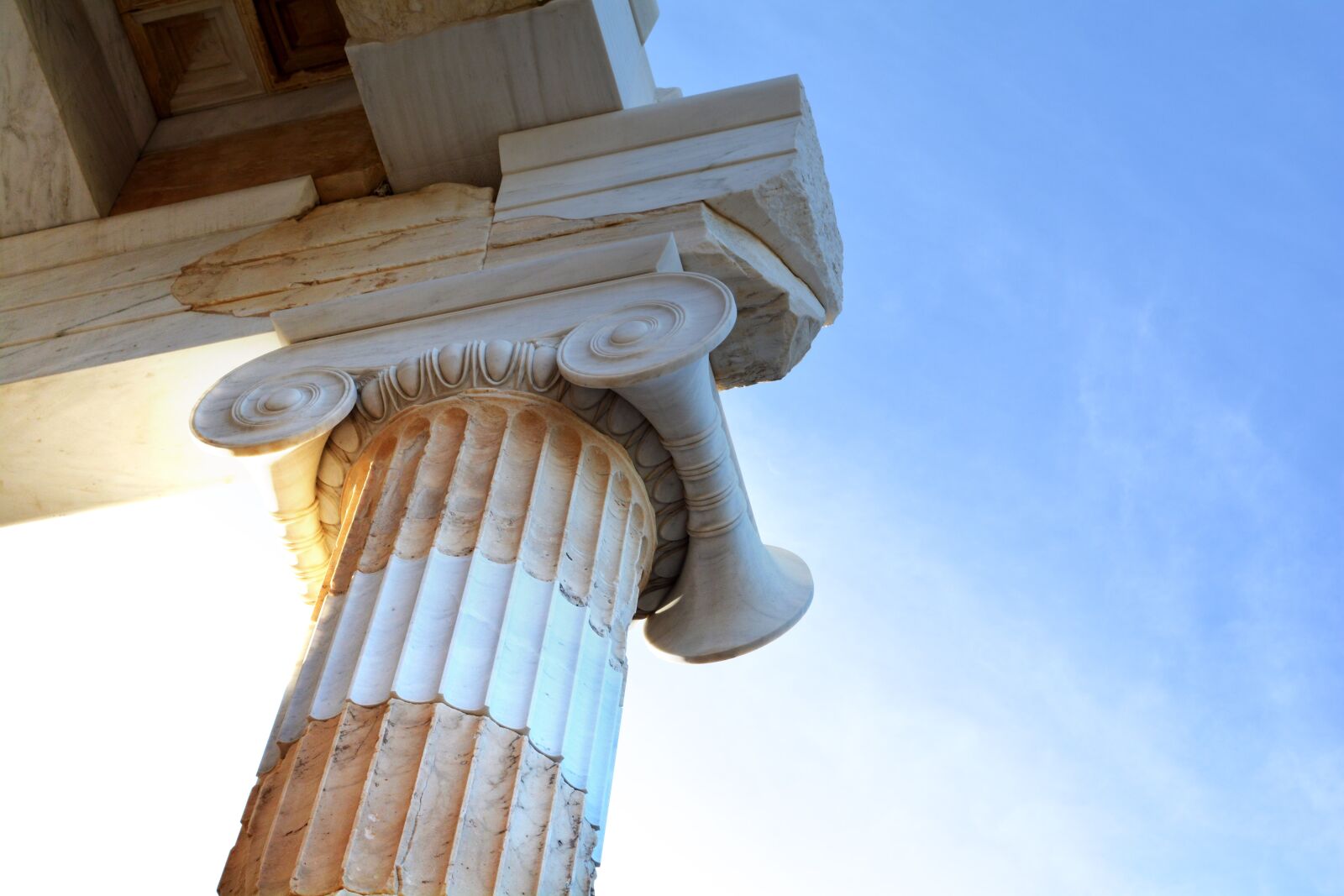 Nikon D5200 sample photo. Greece, column, athens photography