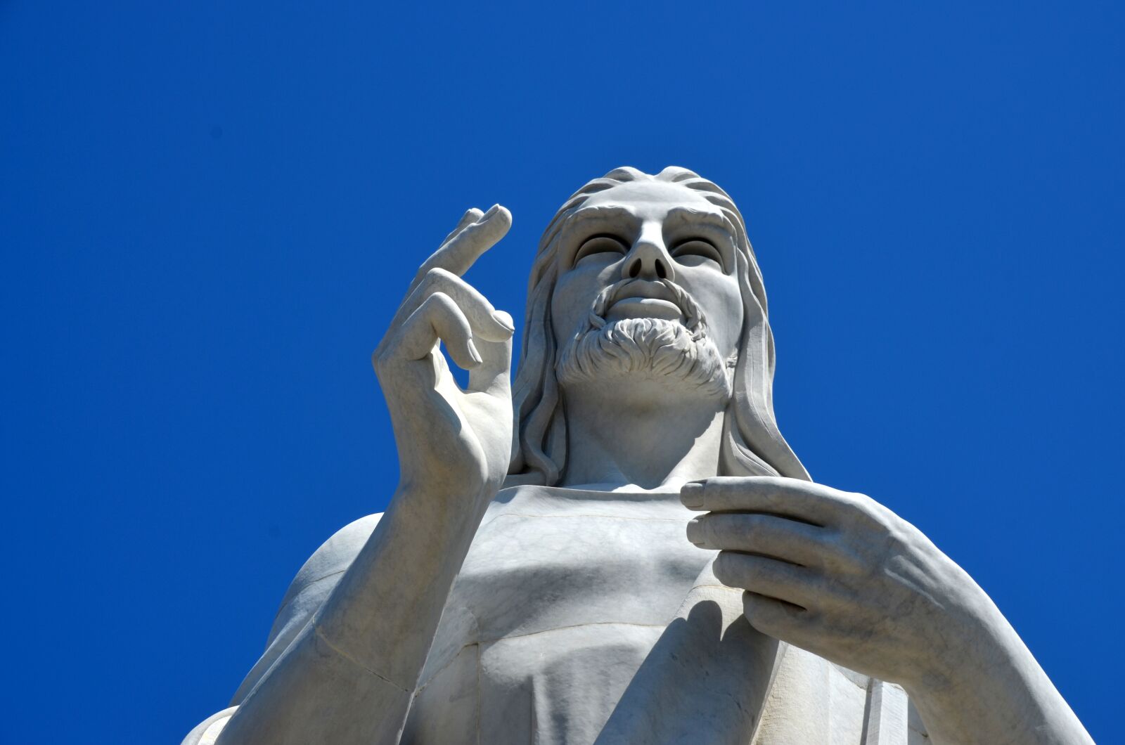 Nikon D5100 sample photo. Statue, jesus, havana photography