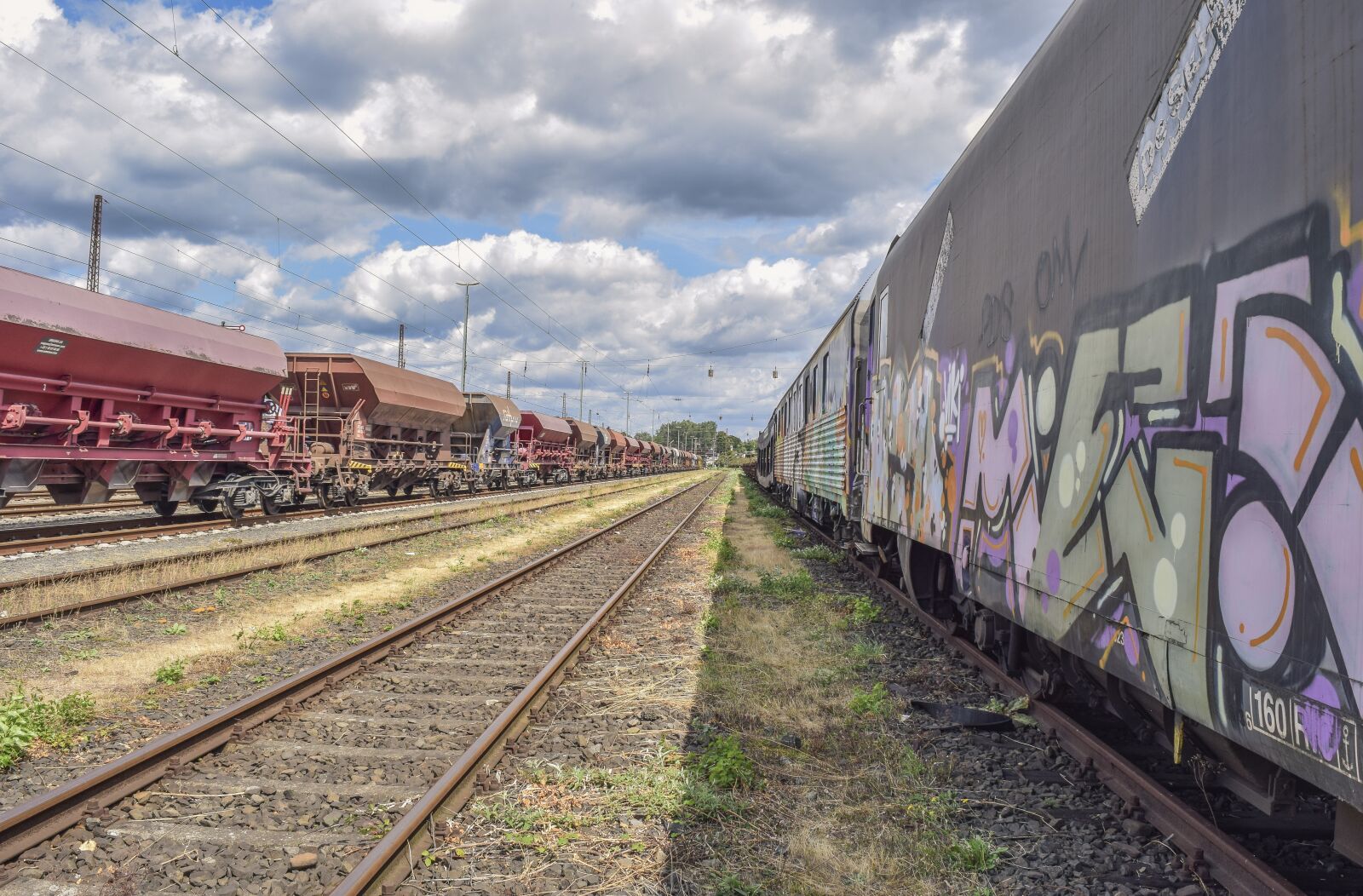 Nikon D3300 sample photo. Gleise, railway, rails photography