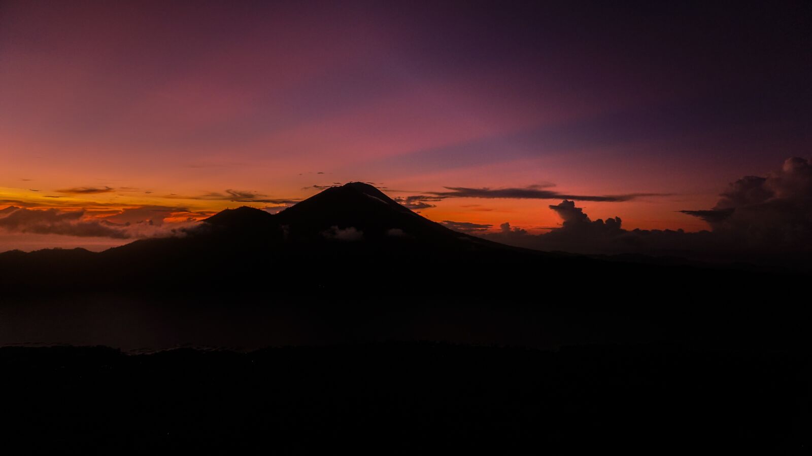 Sony a6000 sample photo. Sunset, bali, mountain photography