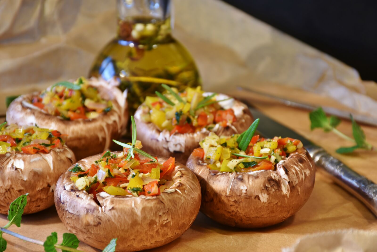 Nikon D7200 sample photo. Mushrooms, brown mushrooms, herbs photography