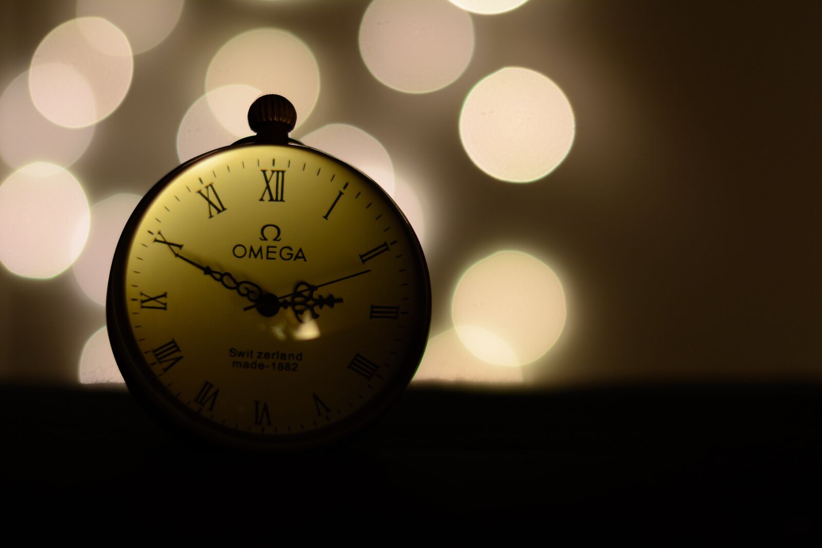 Nikon D5200 sample photo. Pocket watch, omega, star photography