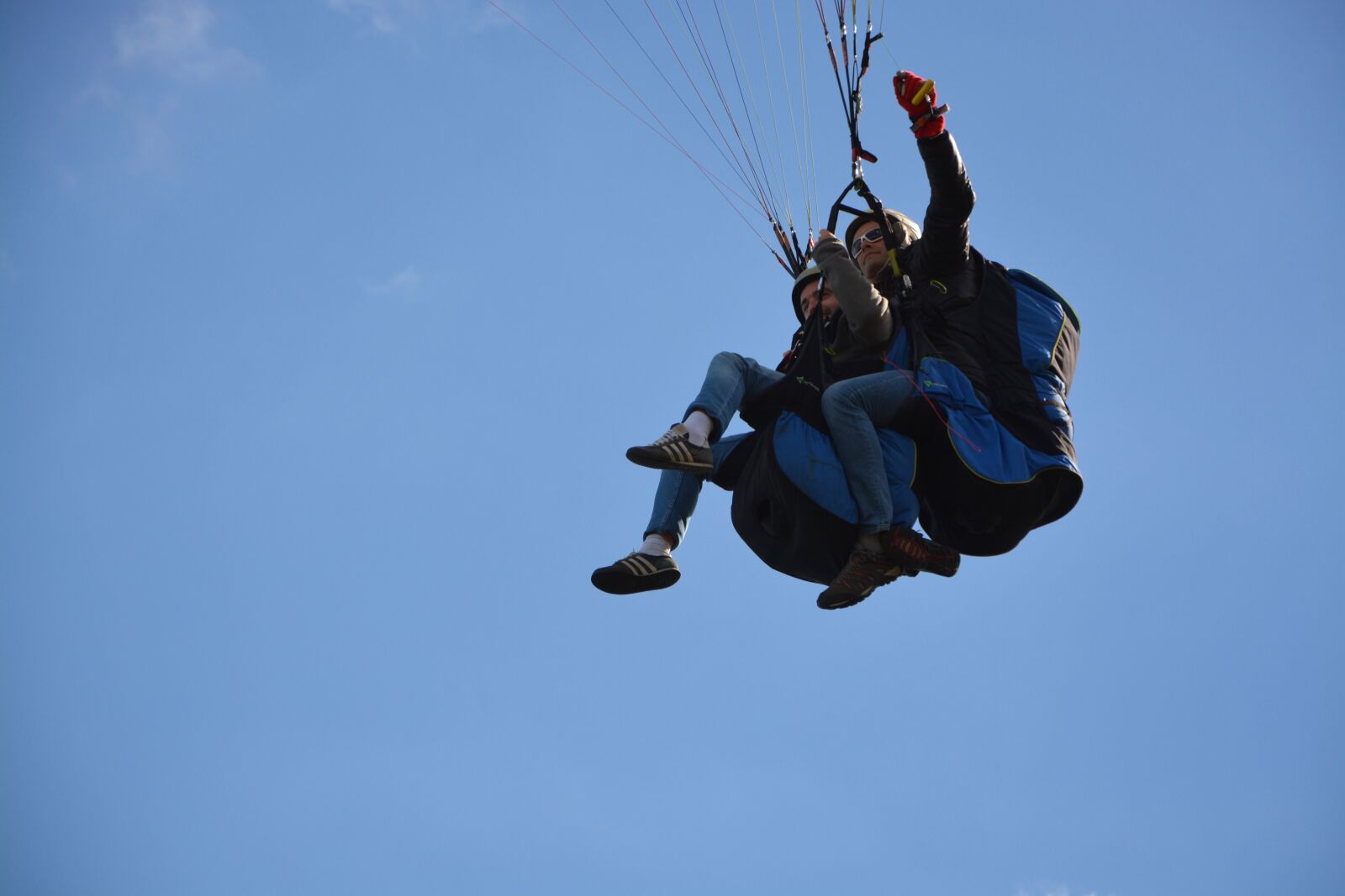 Nikon D5200 sample photo. Paragliding, paraglider, fifth wheel photography