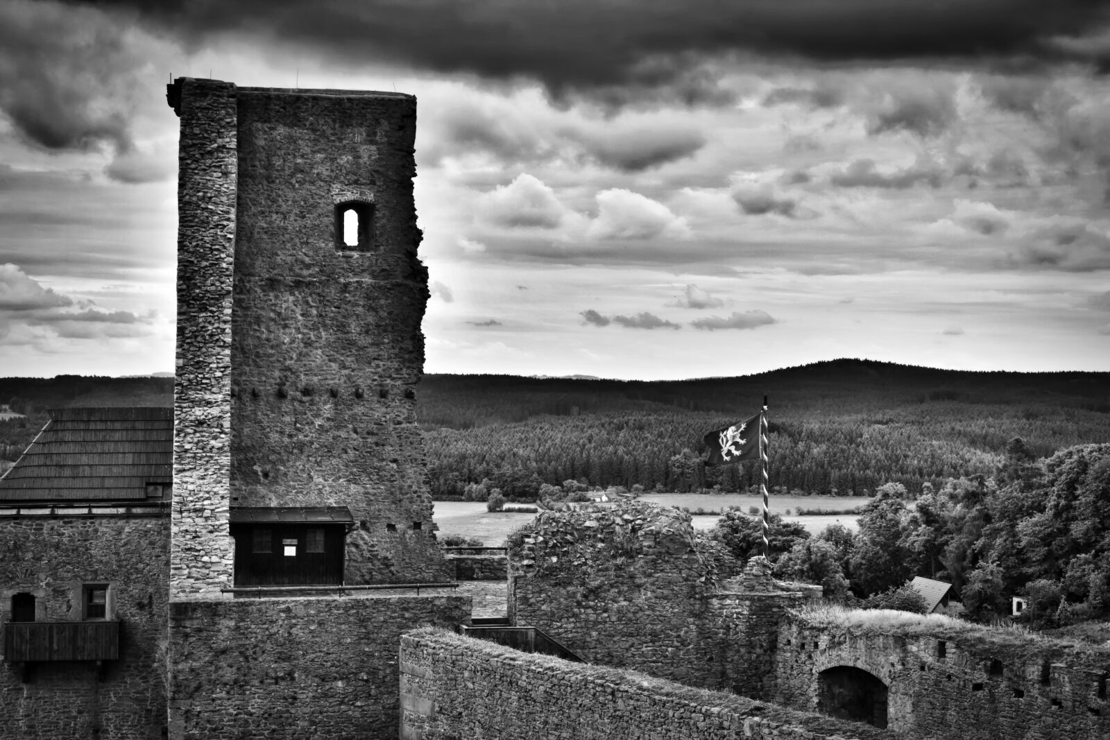 Canon EOS 650D (EOS Rebel T4i / EOS Kiss X6i) sample photo. Castle, castle lipnice, lipnice photography
