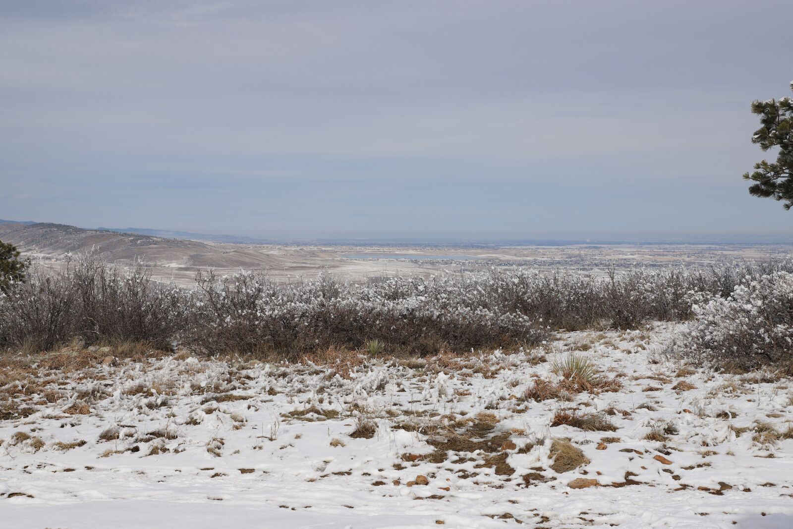 Canon EF 24-105mm F4L IS II USM sample photo. Snow, snowy, hiking photography