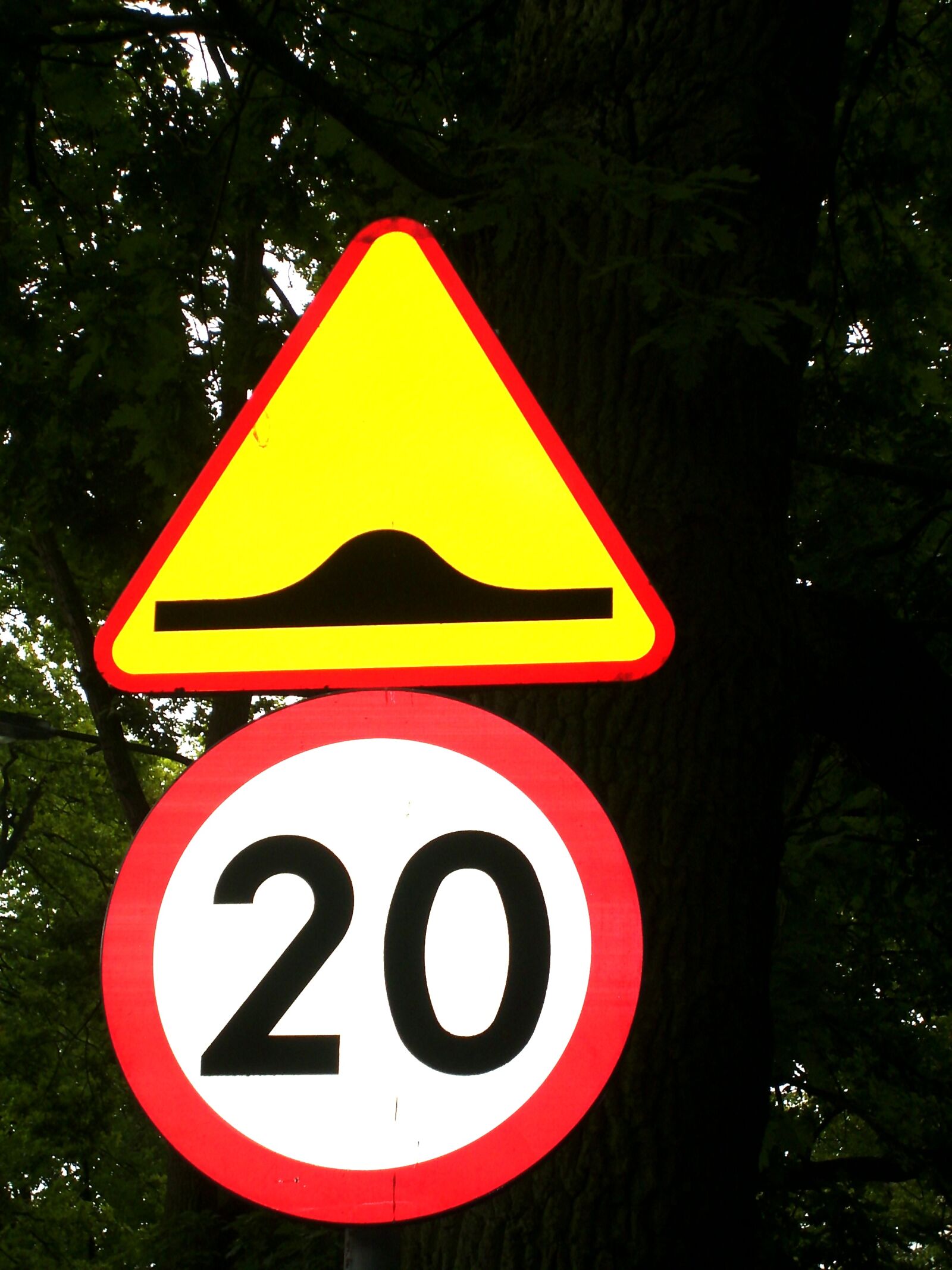 Digital Camera DigitalCAM sample photo. Road sign, prohibition signs photography