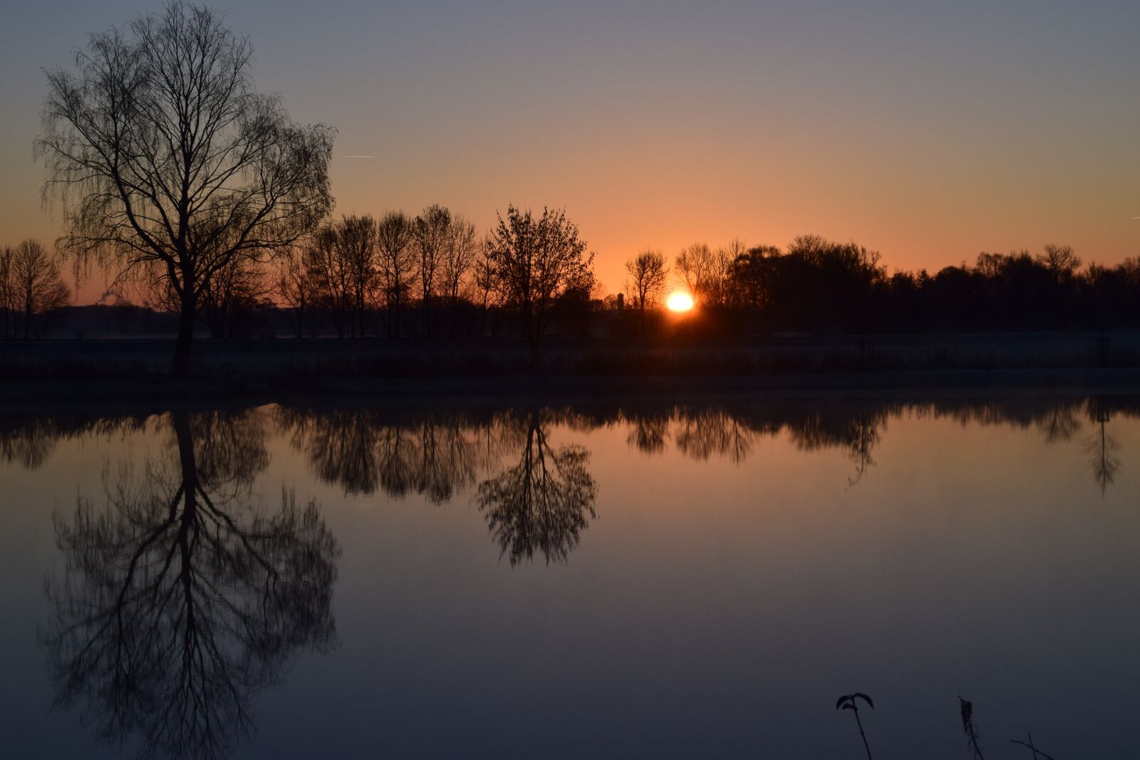 Nikon D3300 sample photo. Sunrise, lake, nature photography