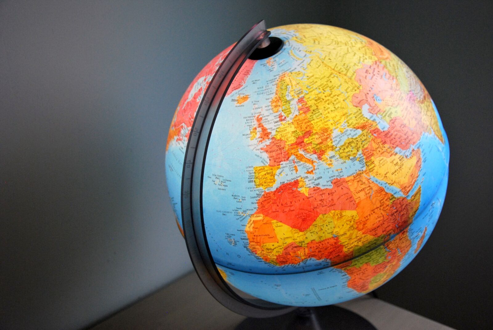 Nikon D60 sample photo. World, map of the photography