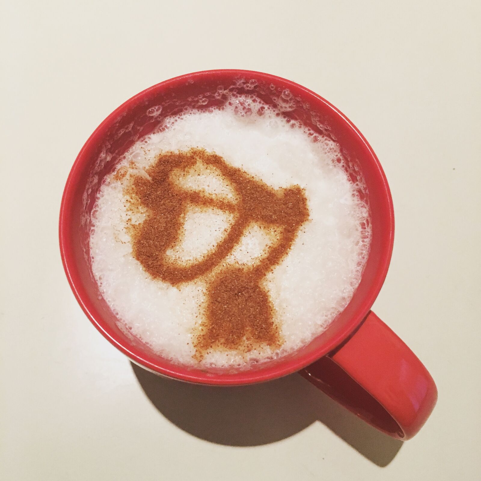iPhone 6s back camera 4.15mm f/2.2 sample photo. Antenna, coffee, latte art photography