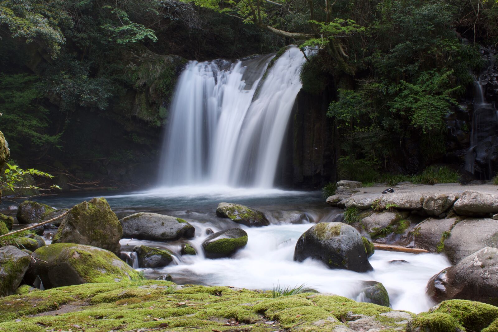 Nikon D5300 sample photo. Waterfall, japan, nature photography