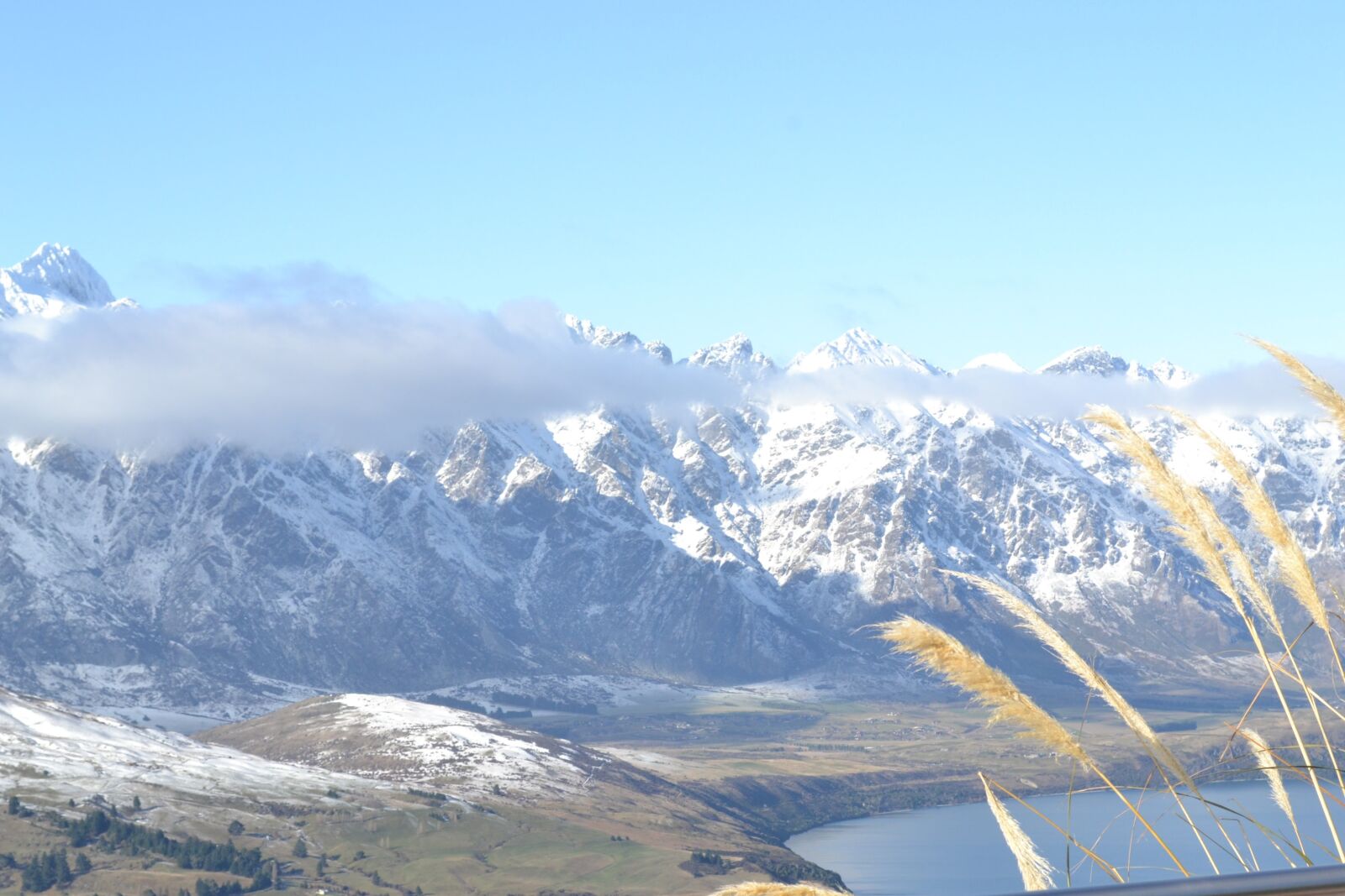 Nikon D3100 sample photo. Snowy mountain, queenstown, nature photography