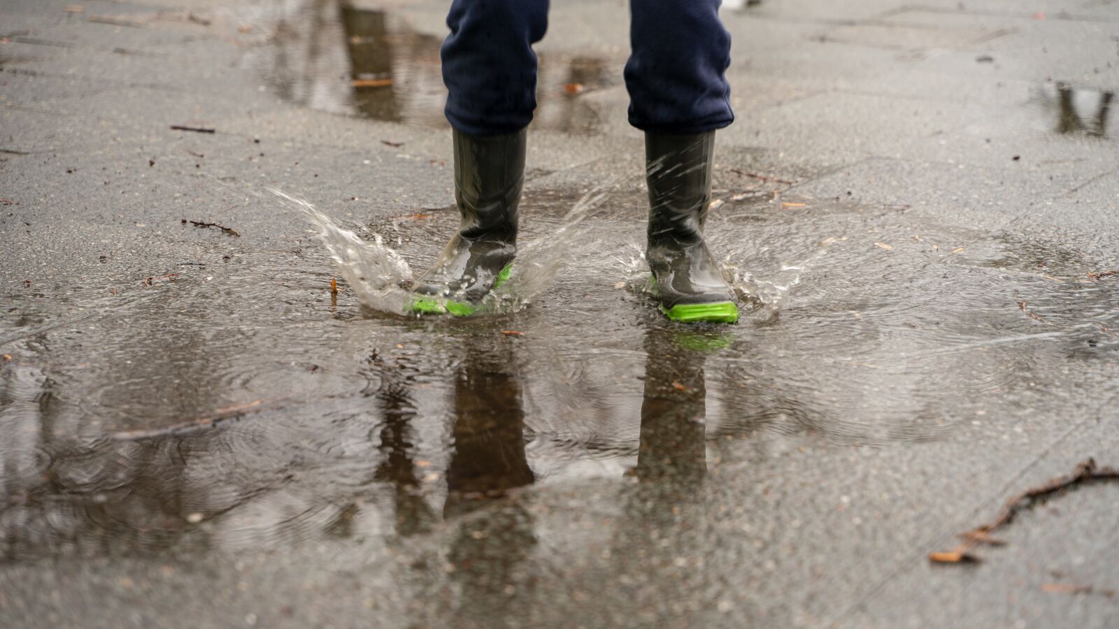 Tamron 28-75mm F2.8 Di III RXD sample photo. Boy, rain boots, girl photography