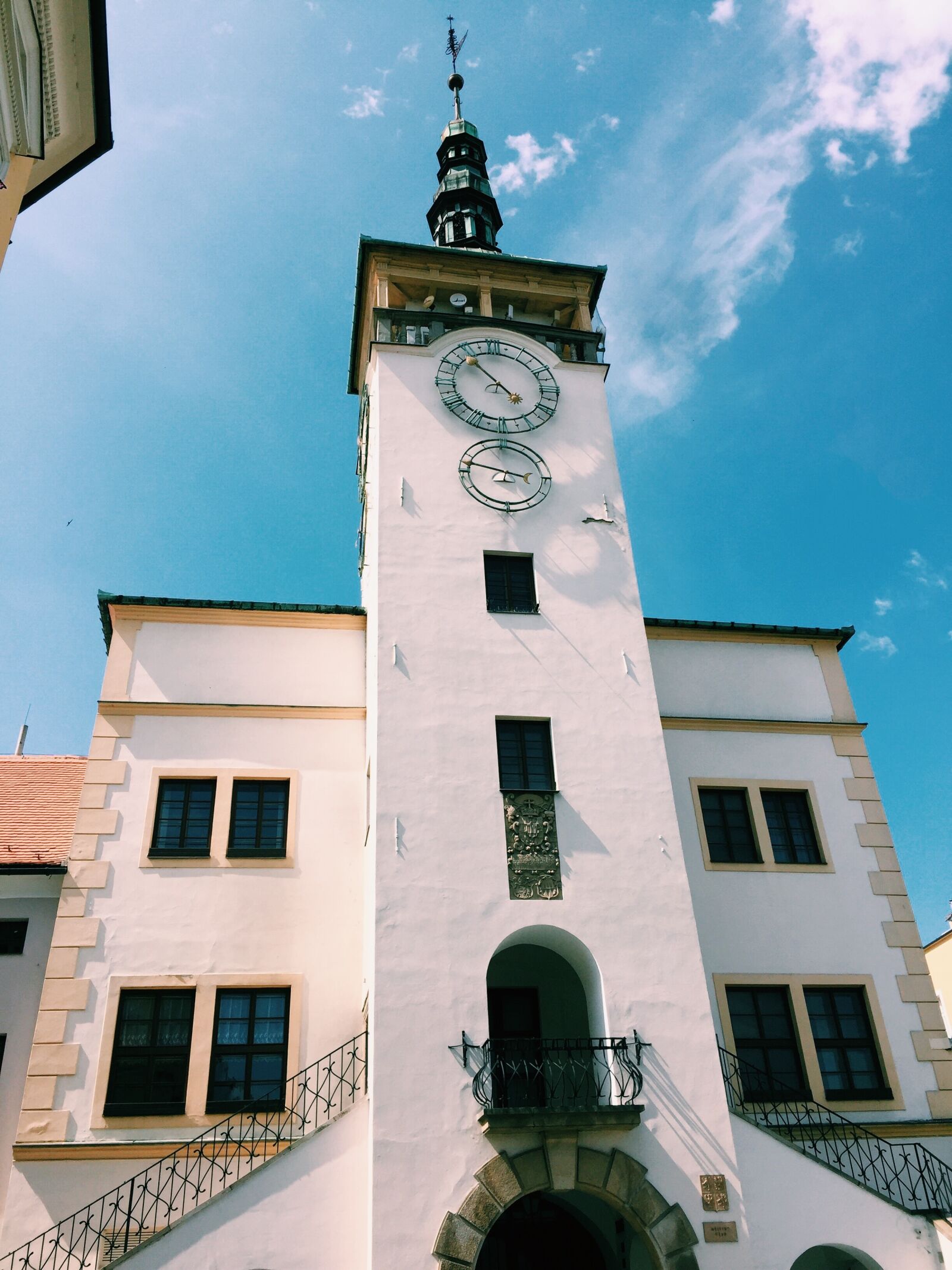 iPhone 6 Plus back camera 4.15mm f/2.2 sample photo. Church, clock, tower photography