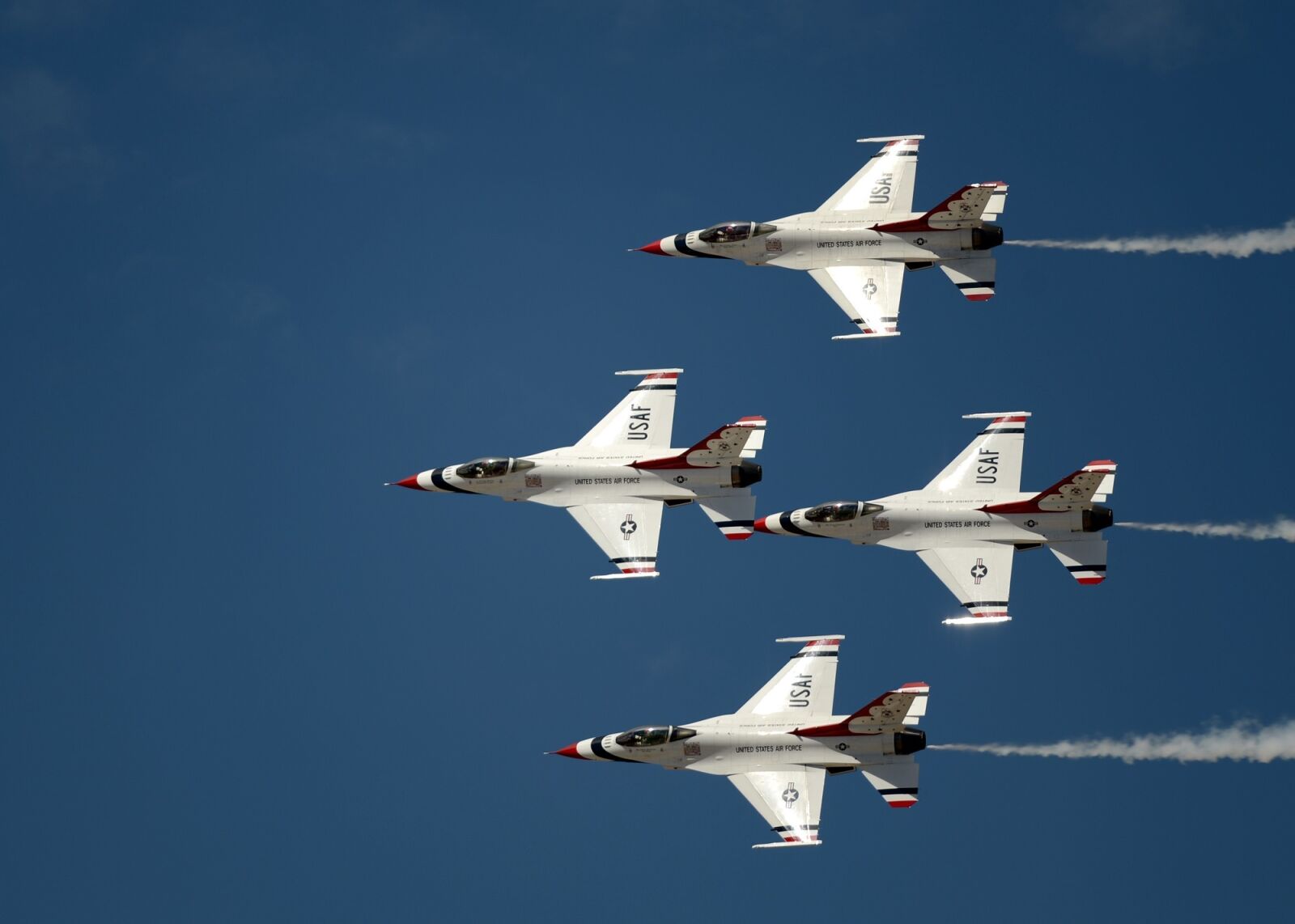 Nikon D4 sample photo. Air show, thunderbirds, military photography