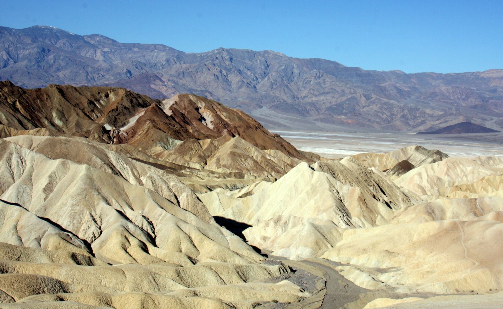 Canon EOS 40D sample photo. Death valley, zabriskie point photography
