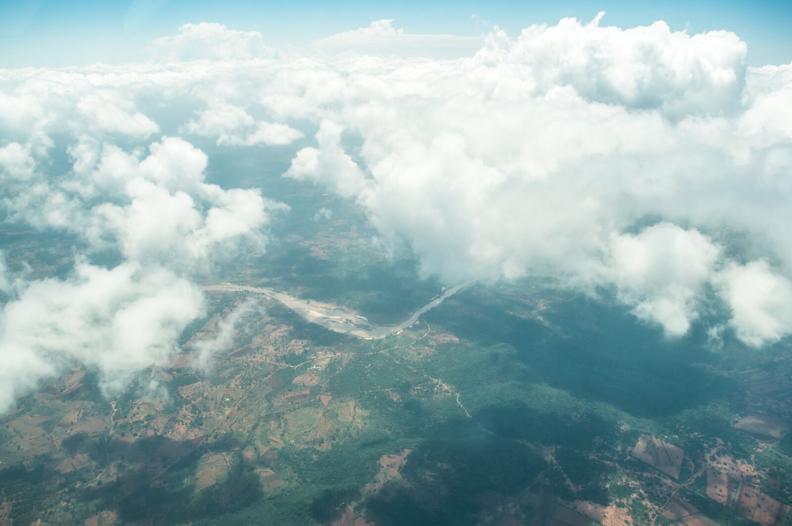 Nikon D3200 sample photo. Aerial, clouds, sky photography